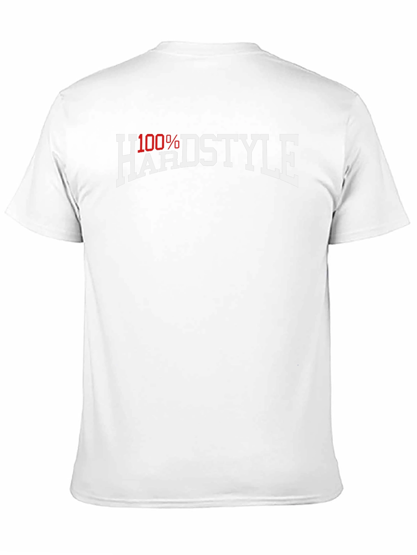 100% Hardstyle Black Cotton Graphic Tee