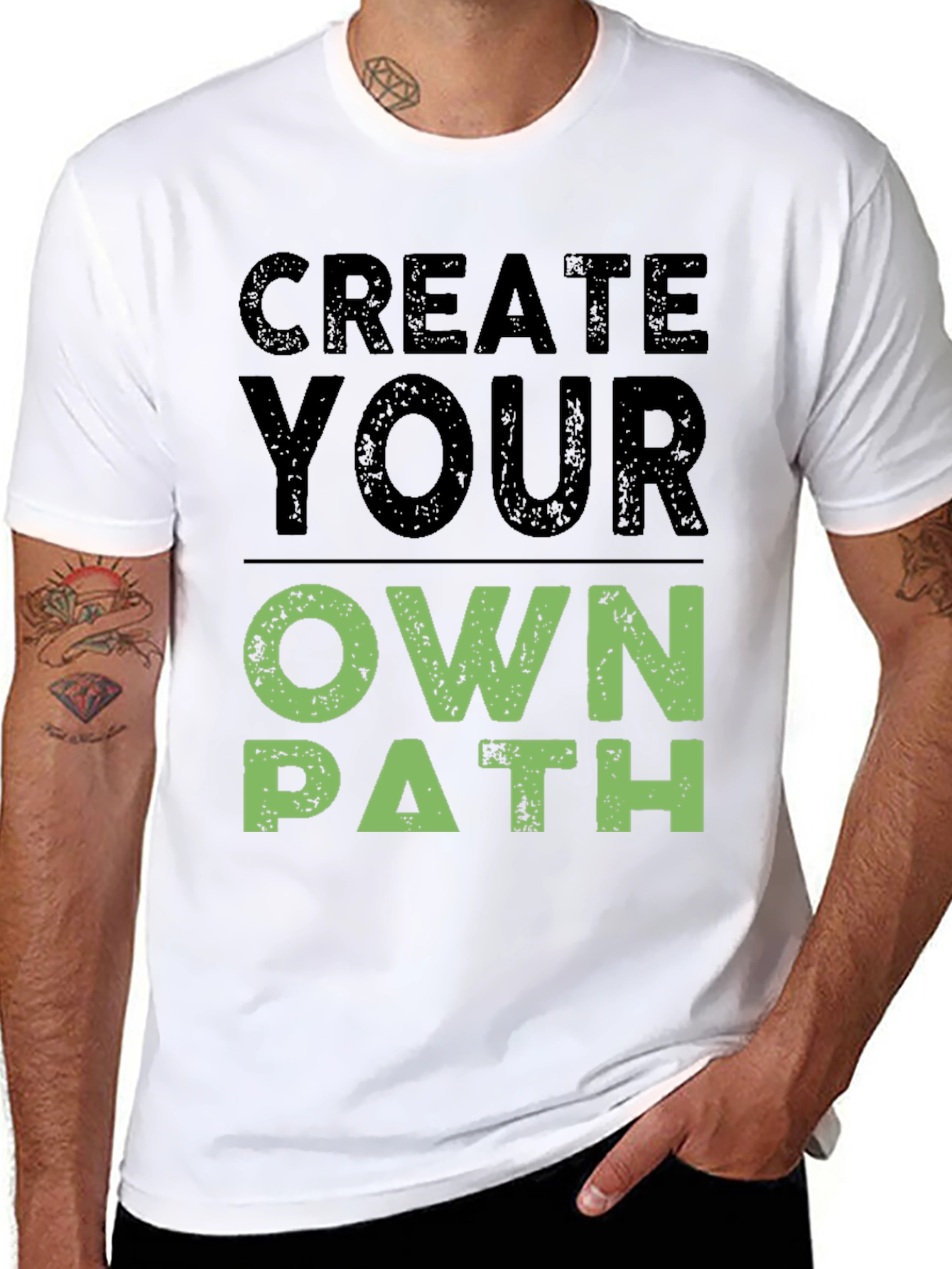 Create Your Own Path Graphic T-Shirt