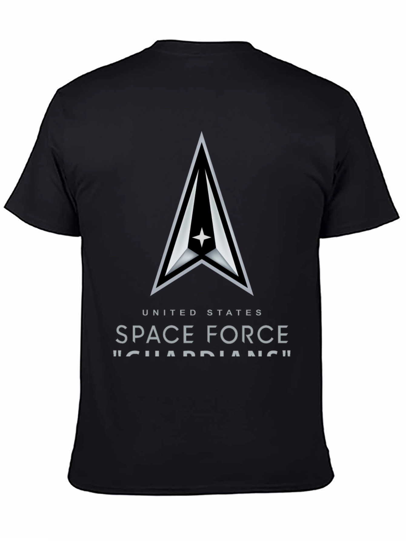 United States Space Force Black T-Shirt