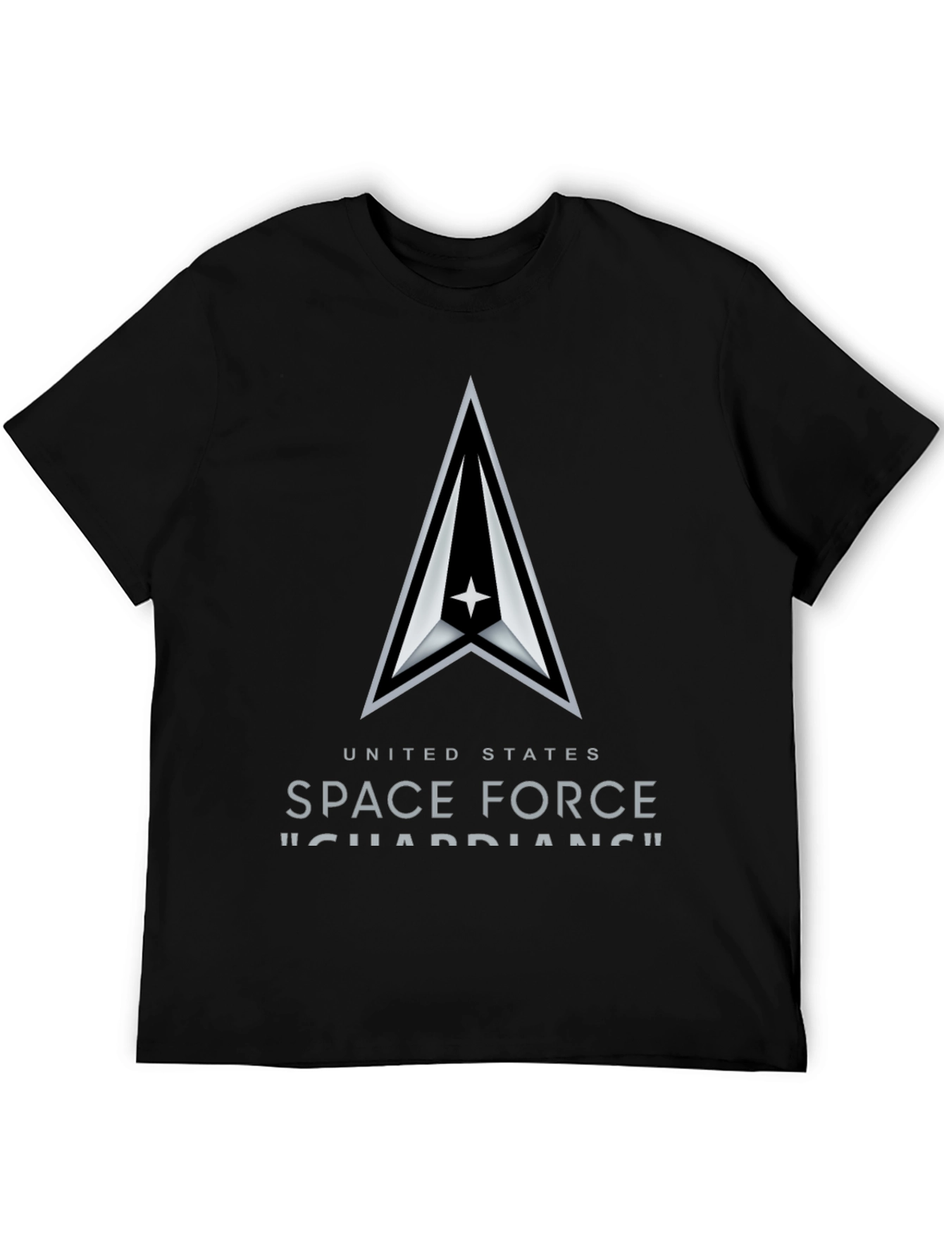 United States Space Force Black T-Shirt