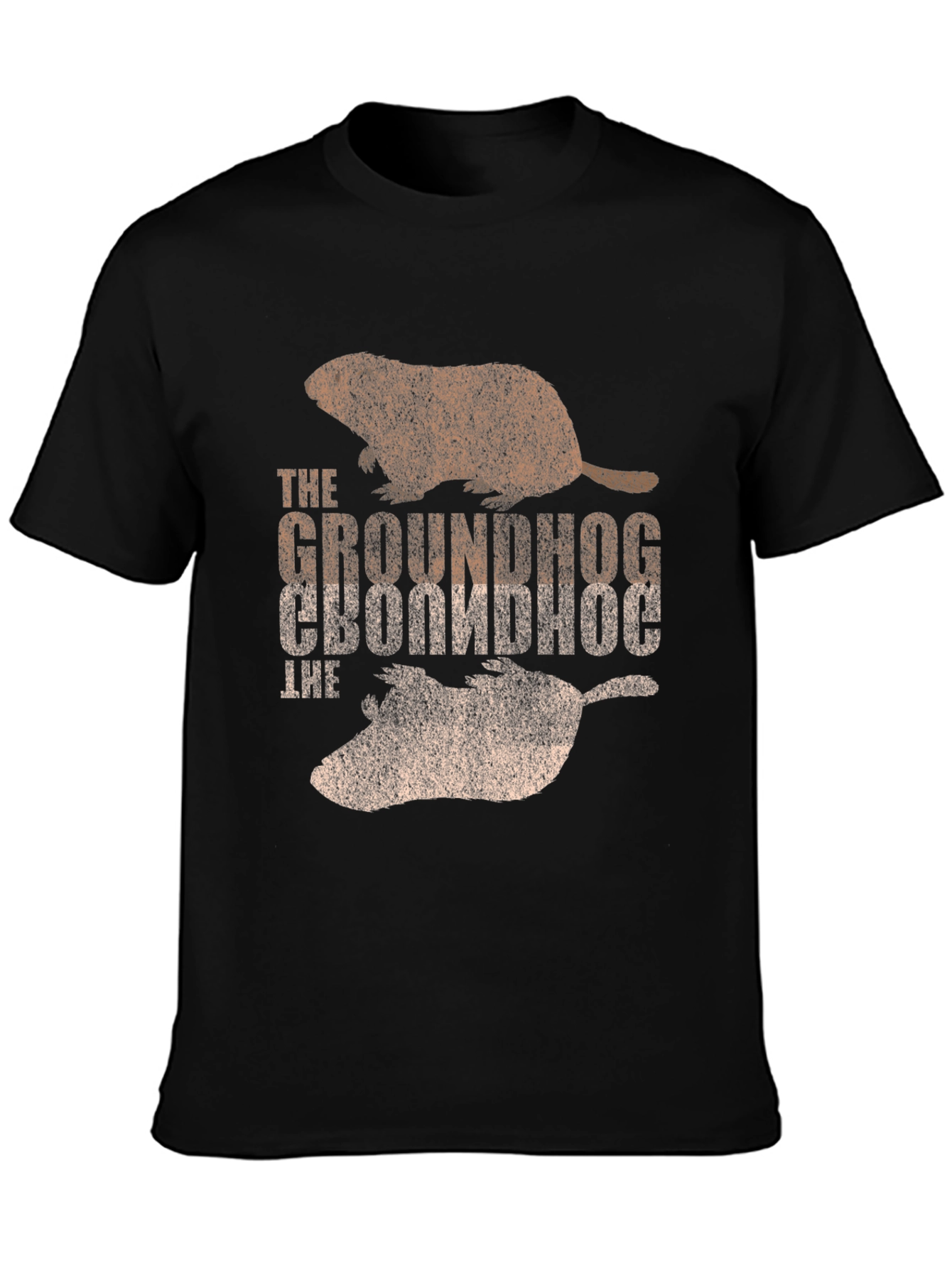 Groundhog Graphic Print T-Shirt