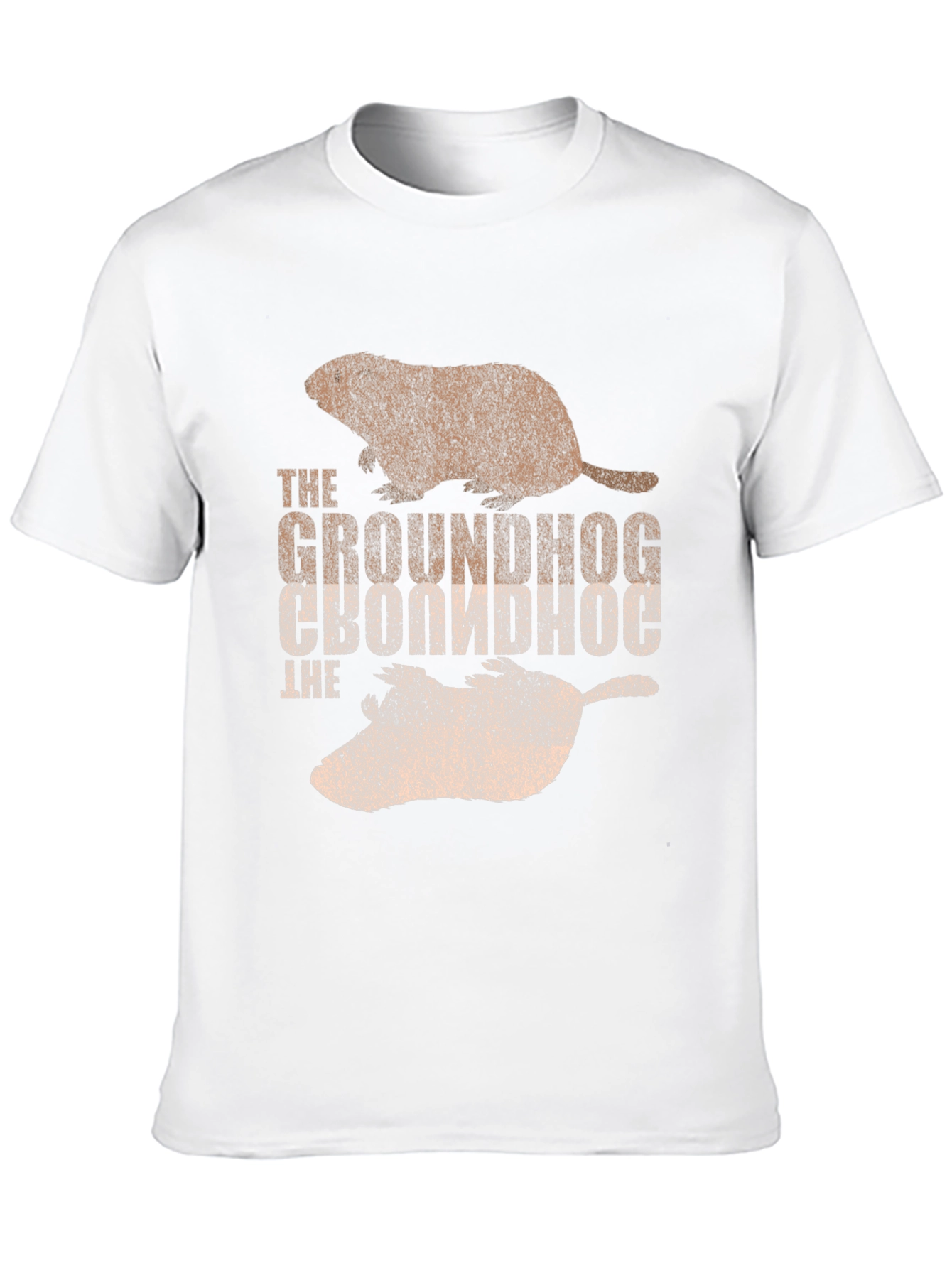 Groundhog Graphic Print T-Shirt