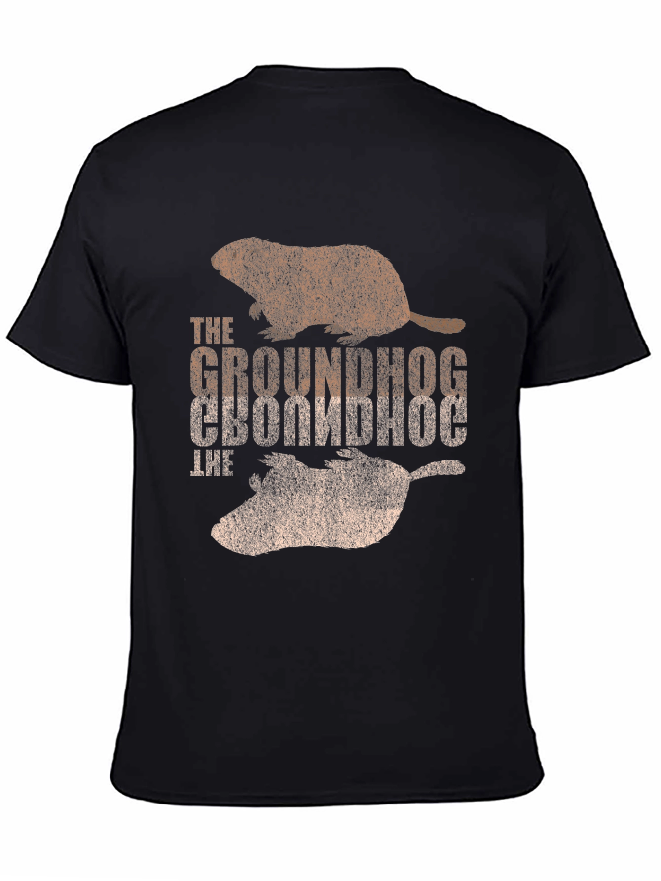 Groundhog Graphic Print T-Shirt
