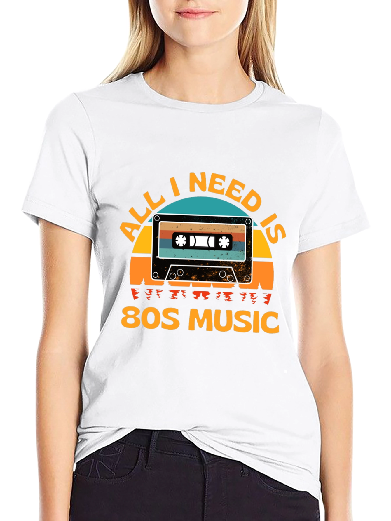 80s Music Cassette Graphic Tee