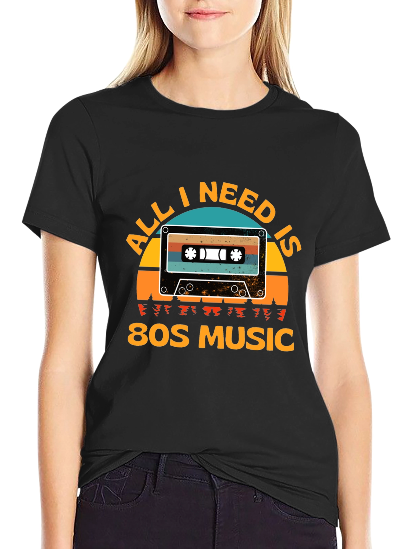 80s Music Cassette Graphic Tee