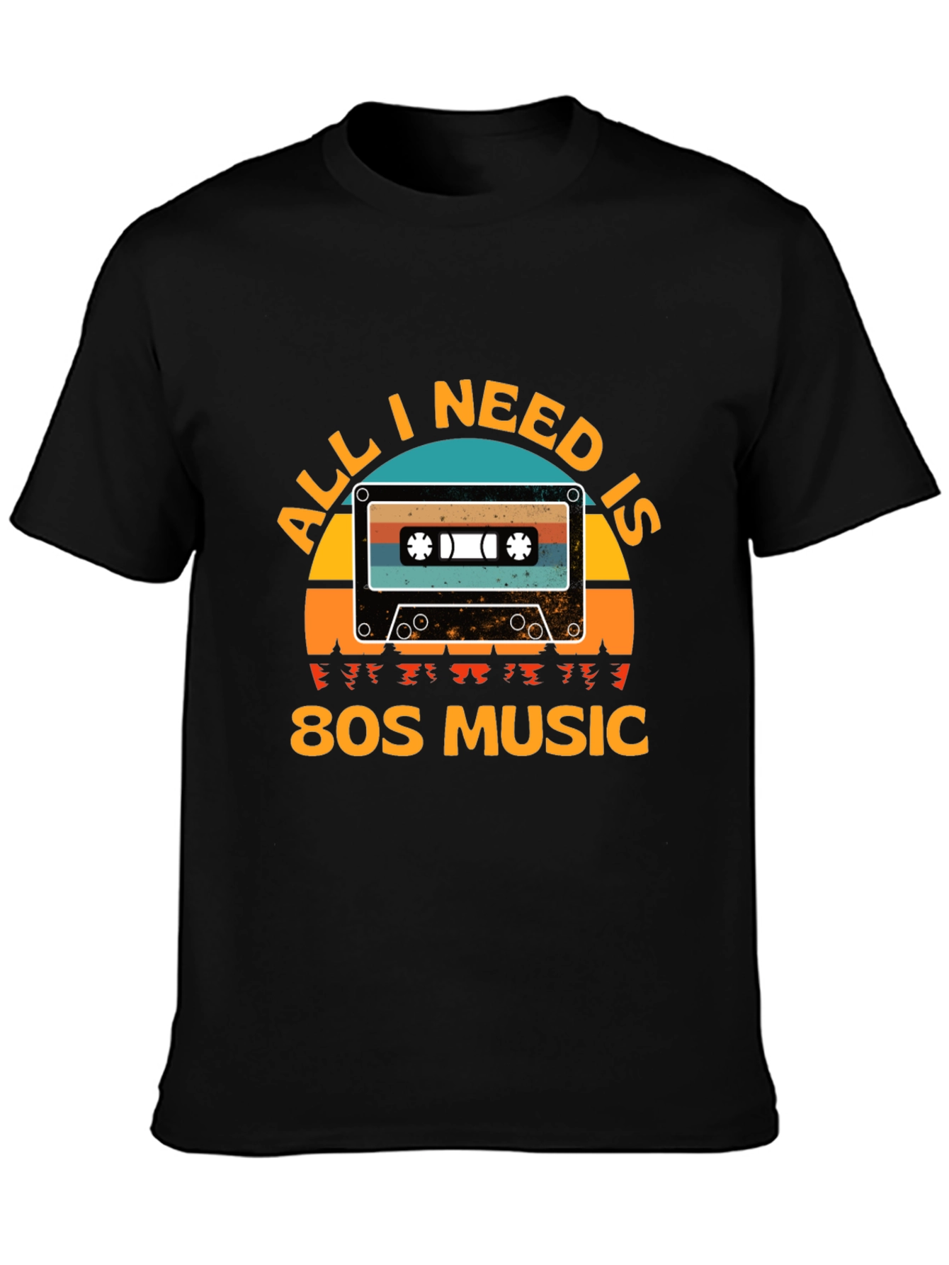 80s Music Cassette Graphic Tee