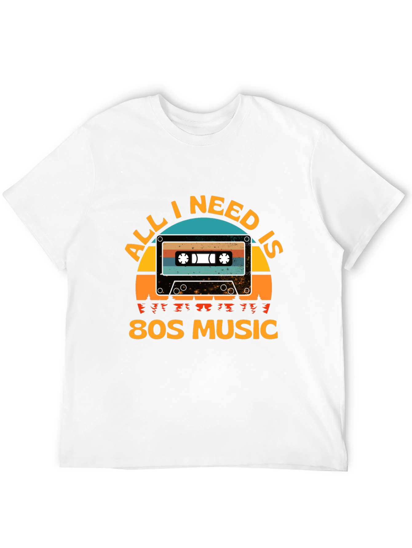 80s Music Cassette Graphic Tee