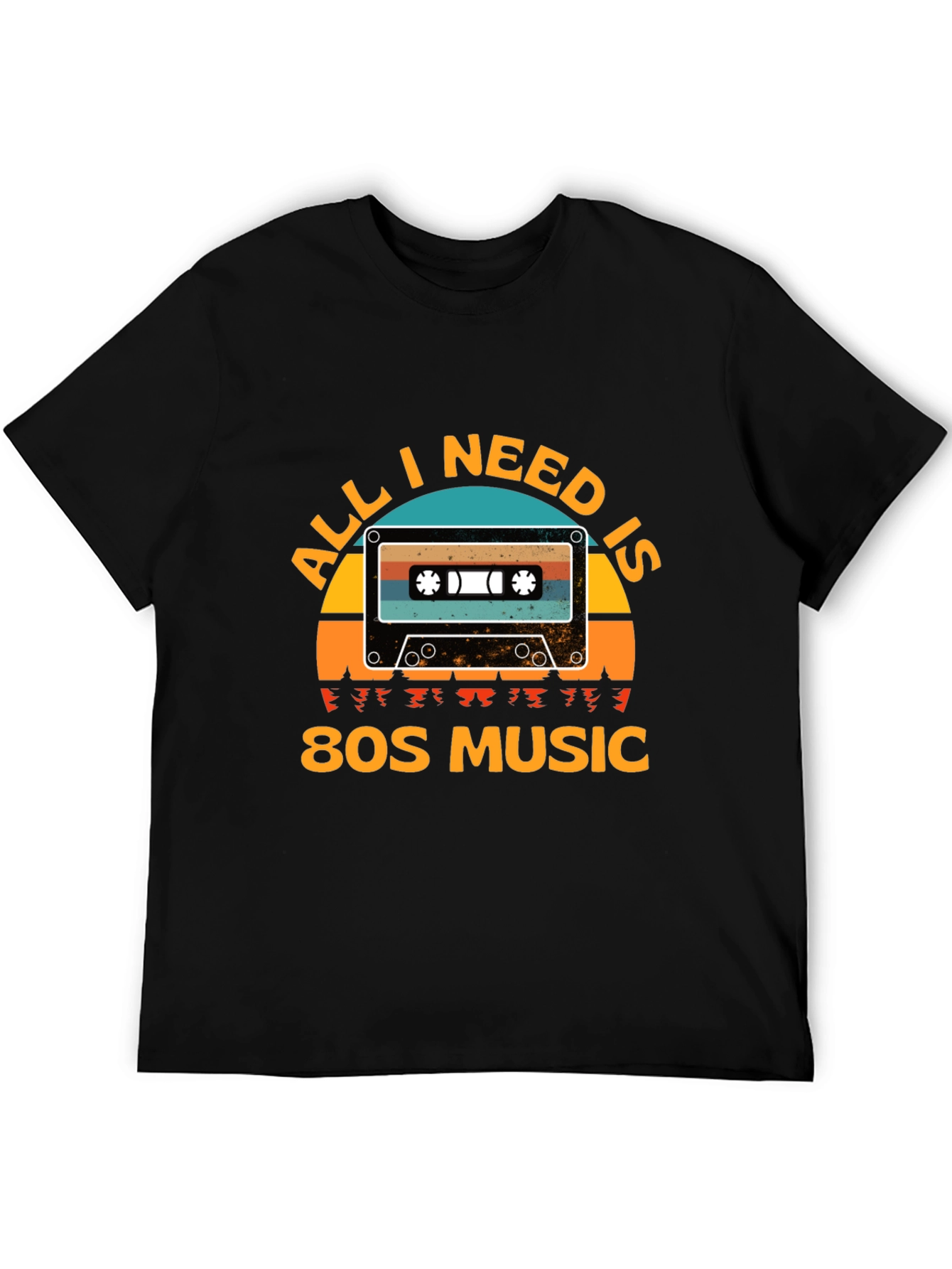 80s Music Cassette Graphic Tee