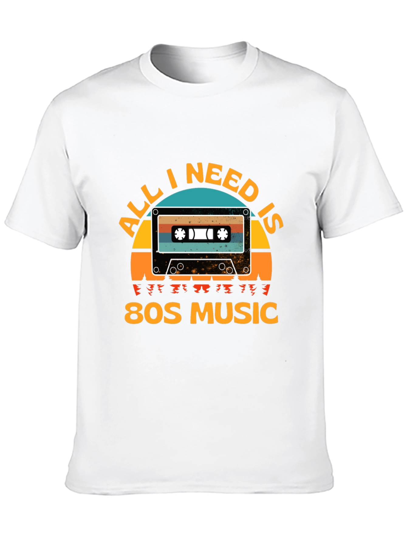 80s Music Cassette Graphic Tee
