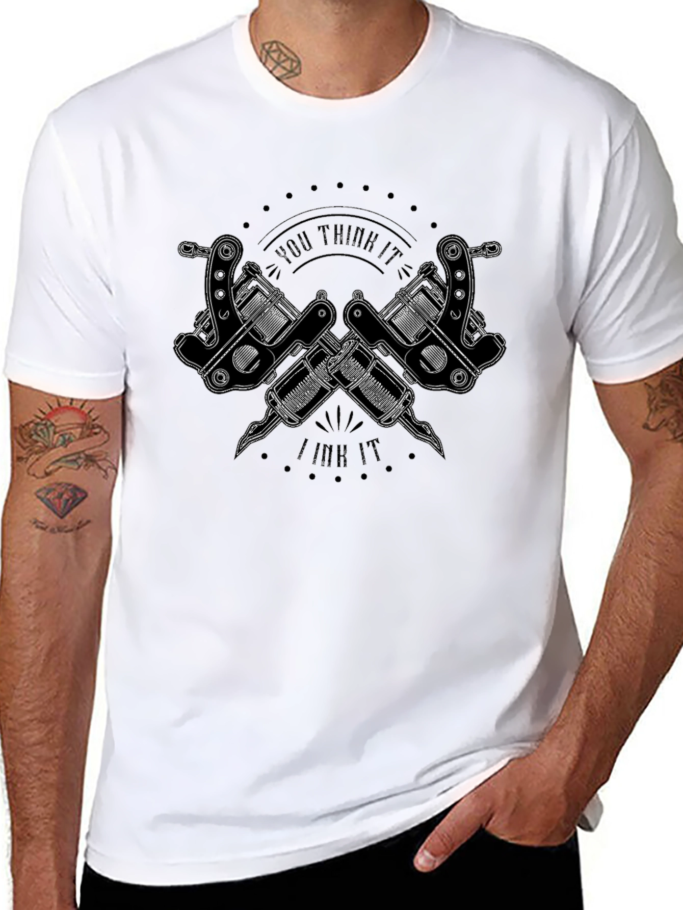 Tattoo Artist Tee - Black Ink