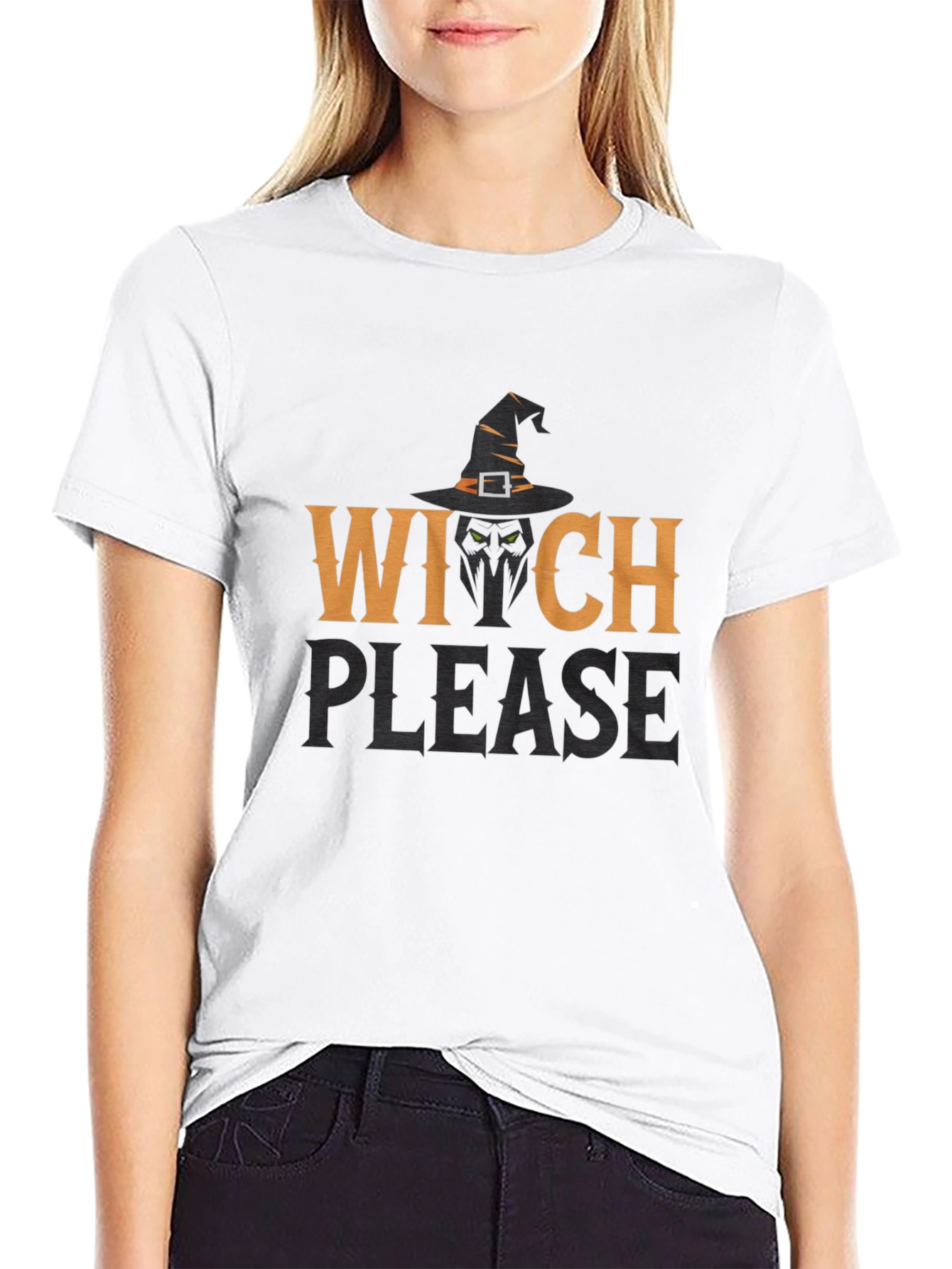 Witch Please Graphic T-Shirt - Halloween Apparel