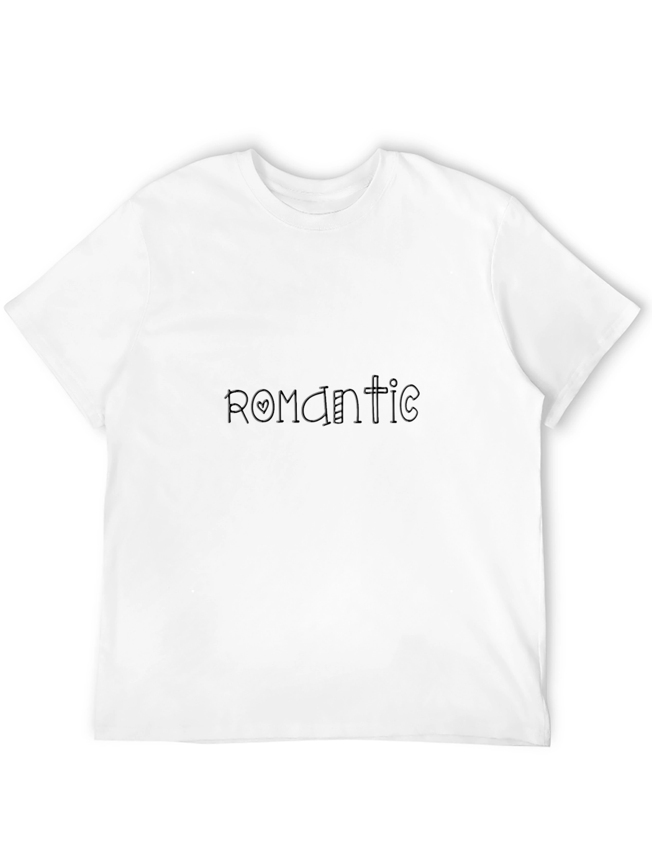 Romantic Black T-Shirt: Stylish Comfort