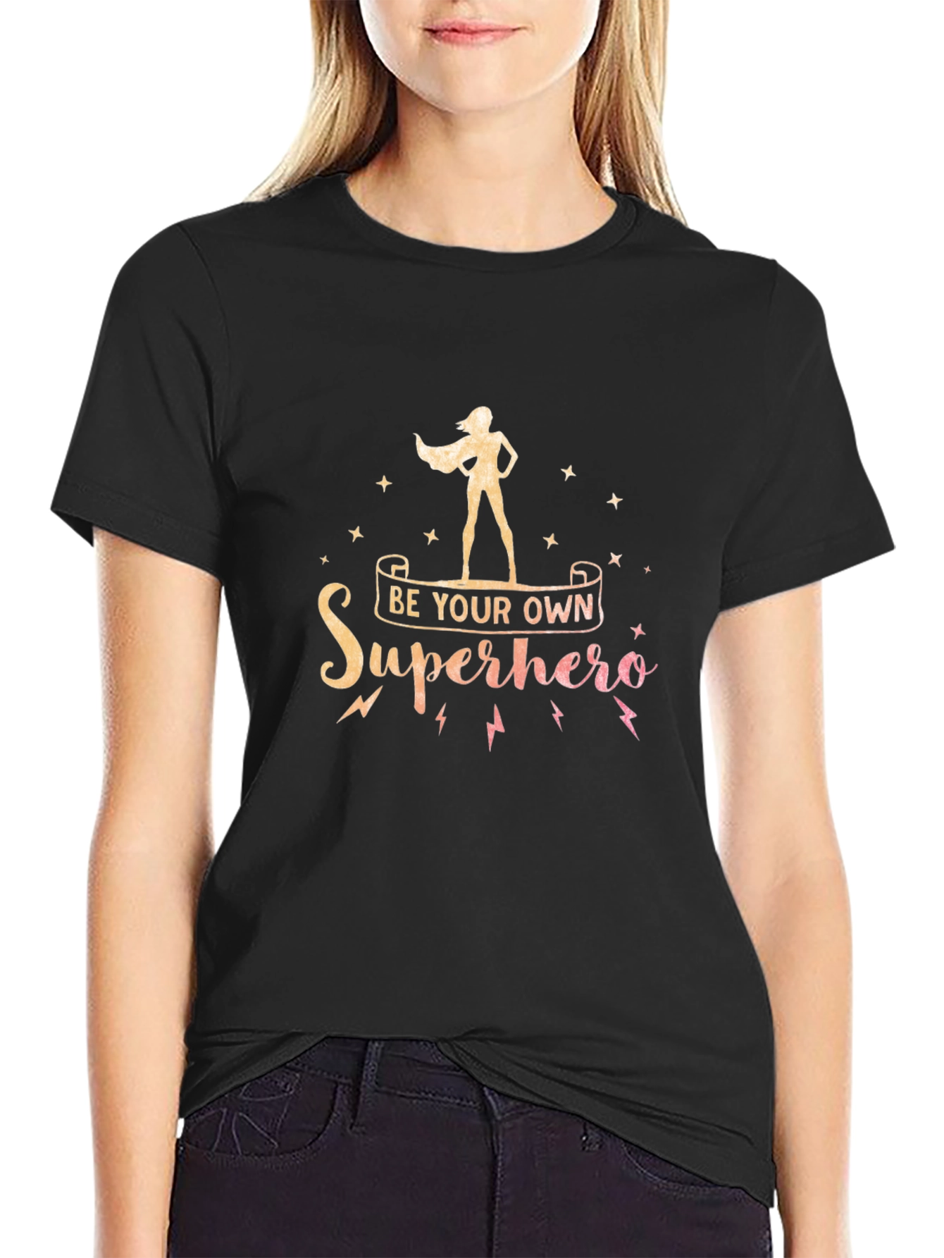 Be Your Own Superhero Graphic T-Shirt