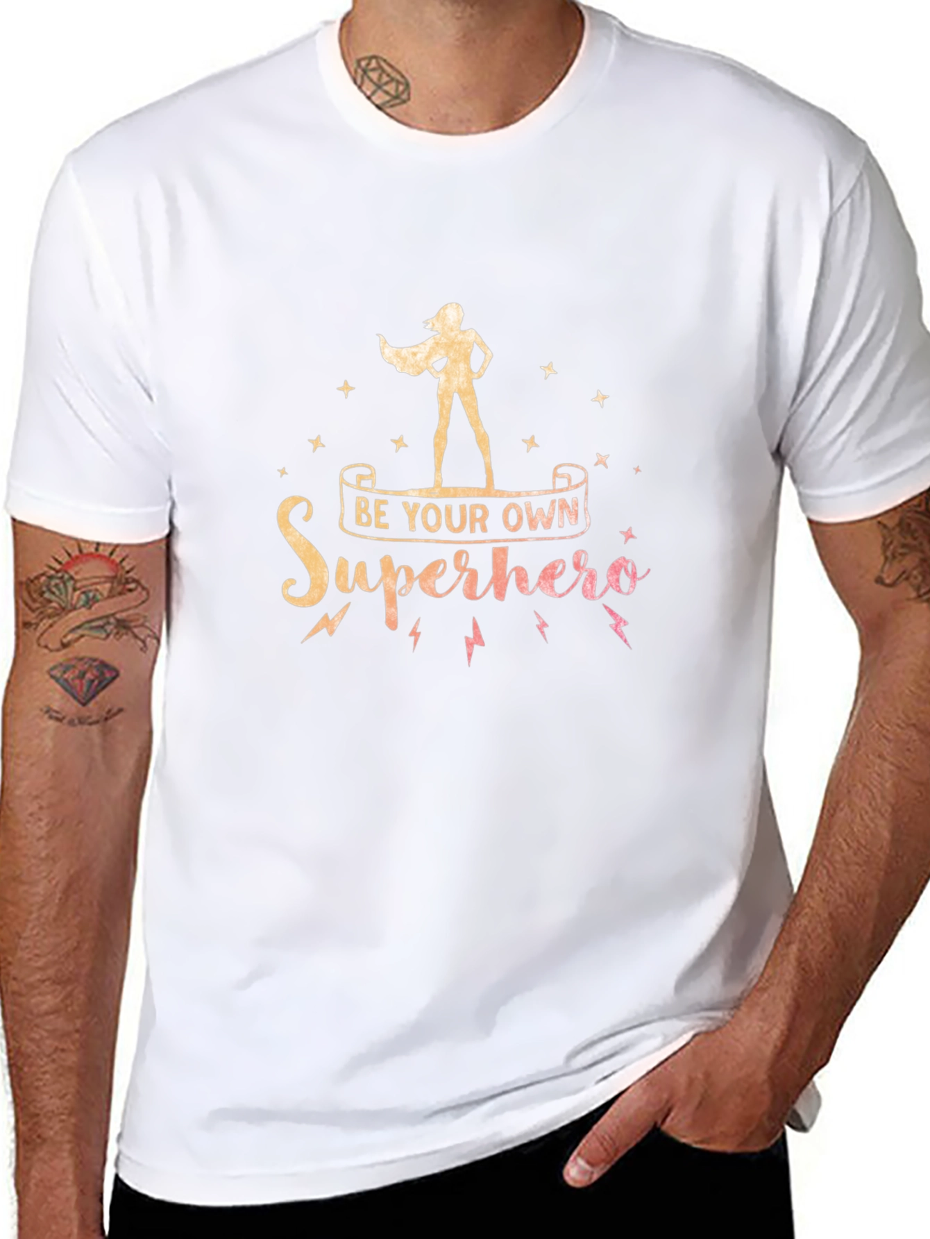 Be Your Own Superhero Graphic T-Shirt