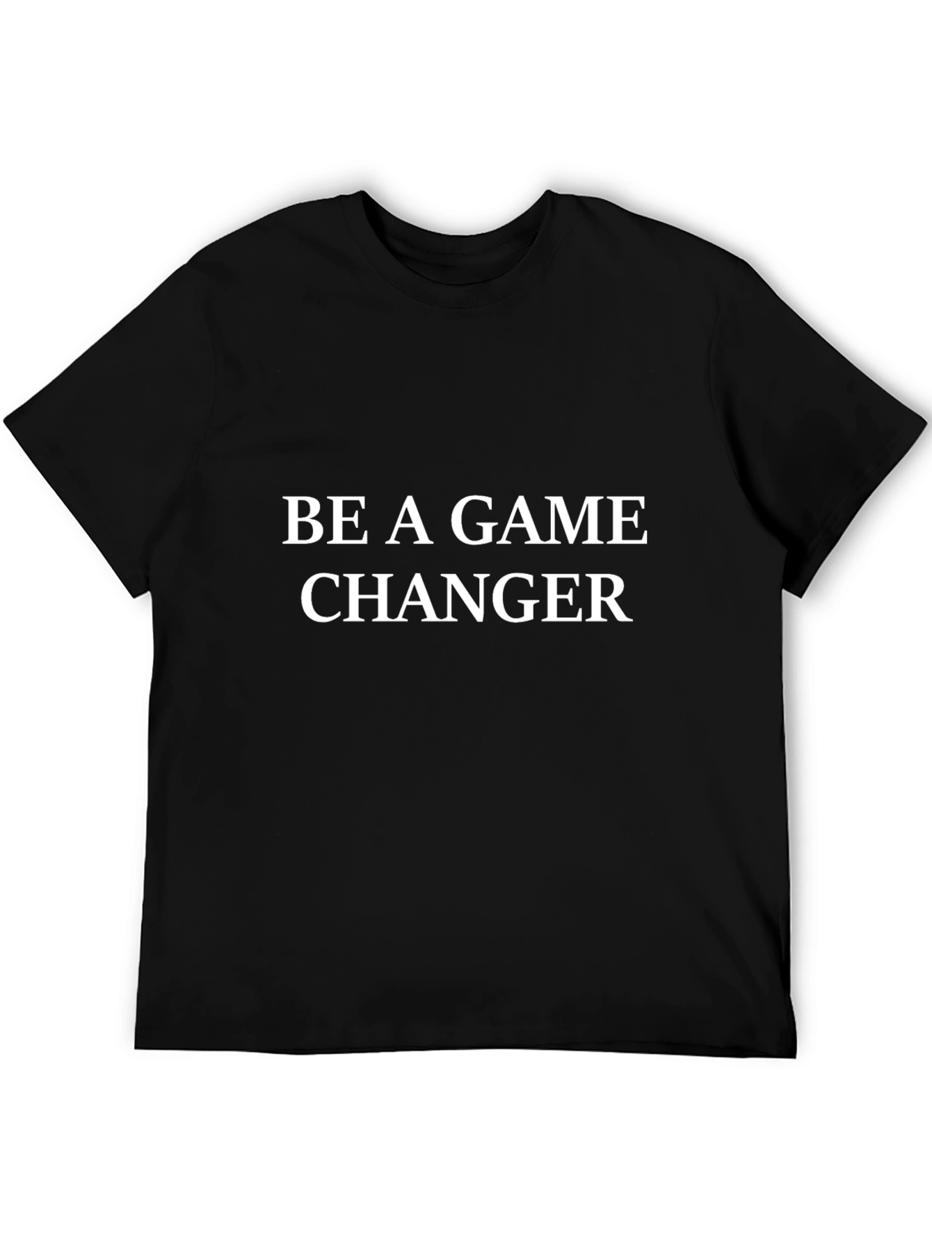 Be a Game Changer Graphic Tee - Black