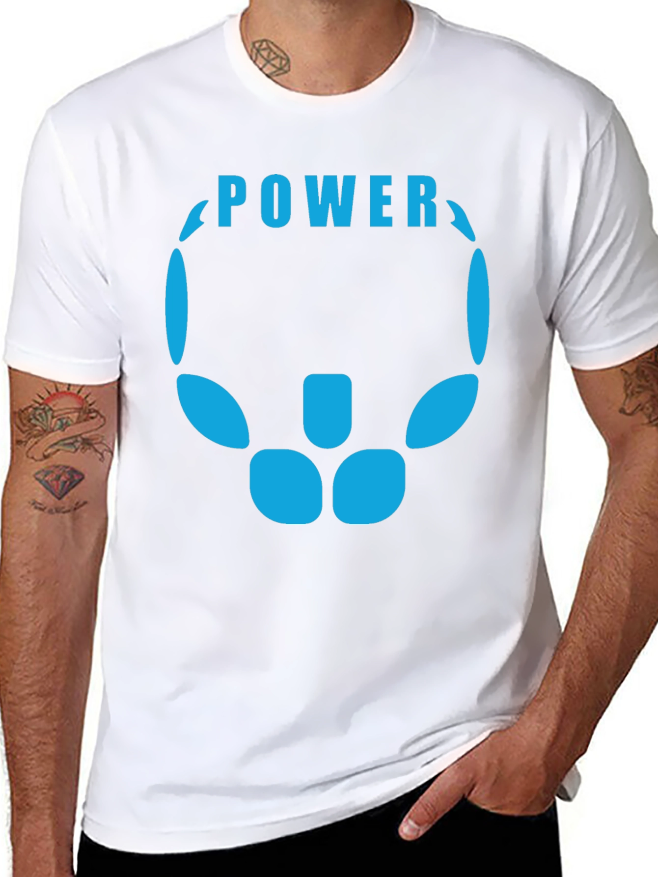 Power Symbol T-Shirt - Graphic Tee for Gamers