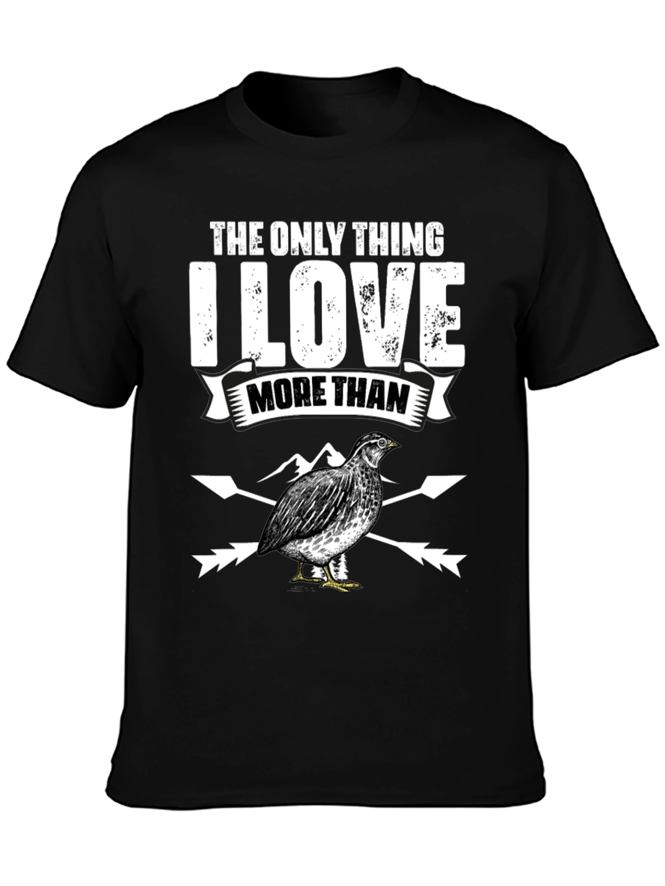 I Love Quail Hunting T-Shirt