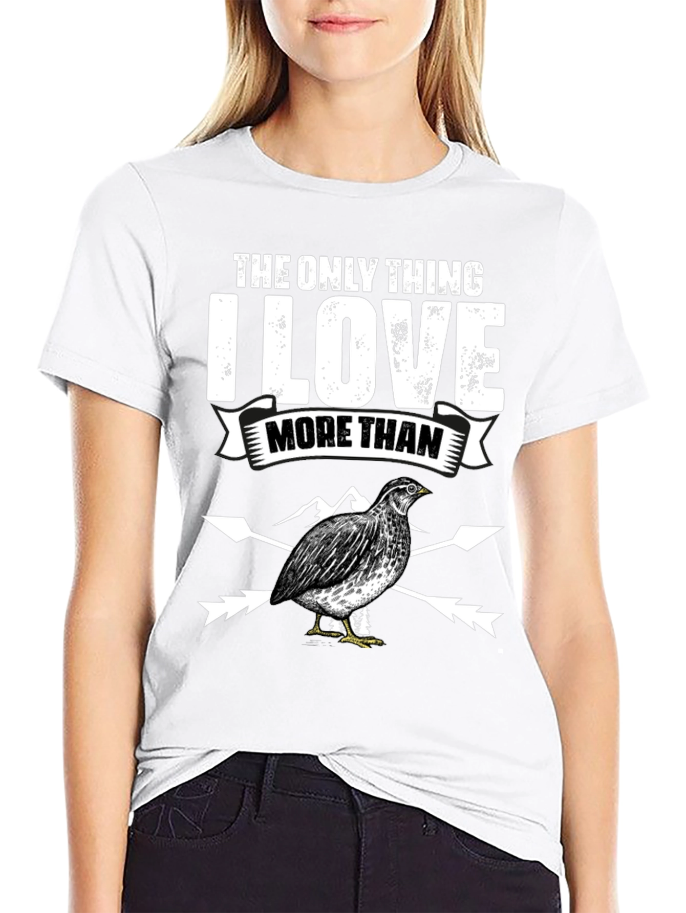 I Love Quail Hunting T-Shirt