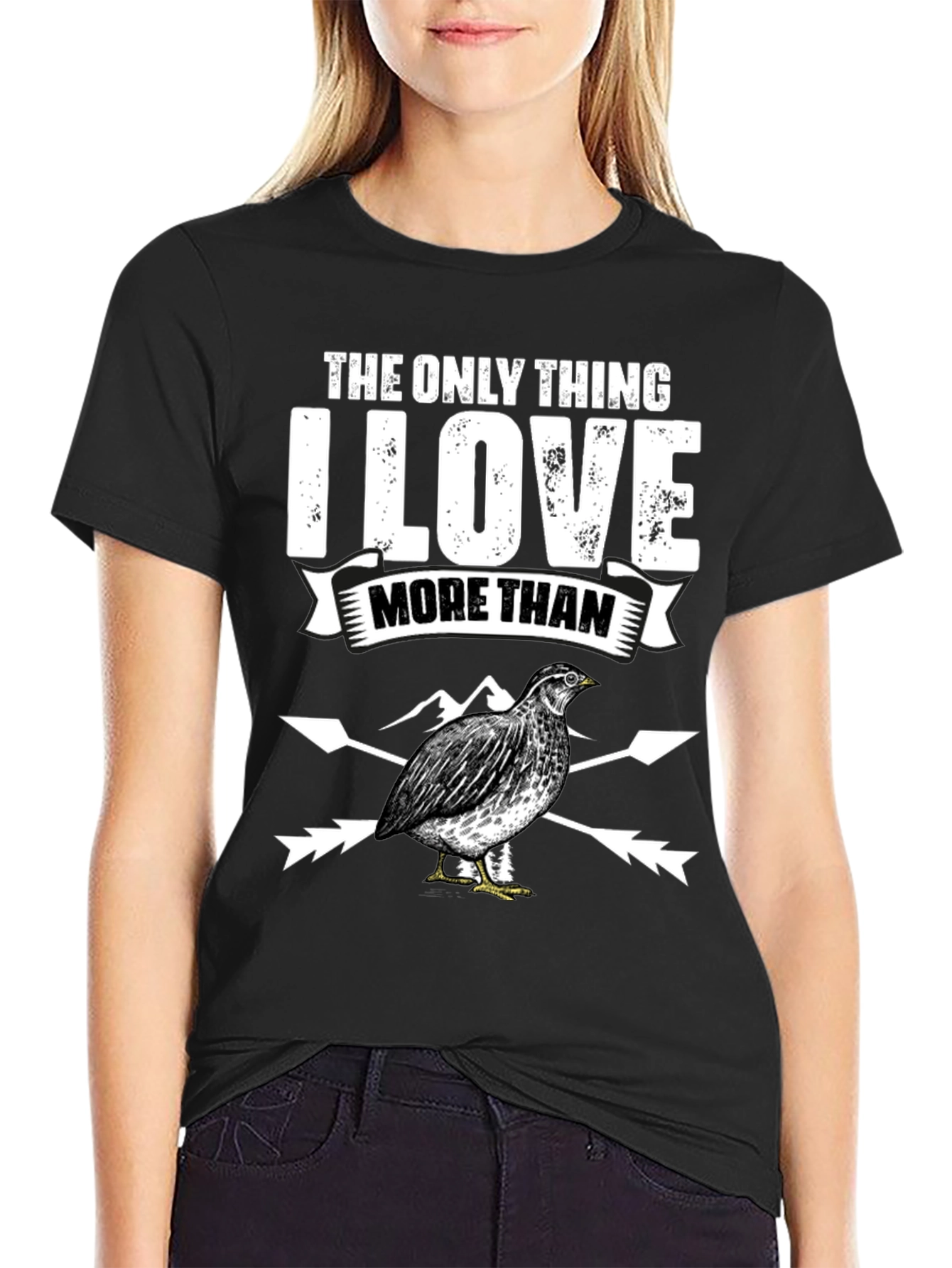 I Love Quail Hunting T-Shirt
