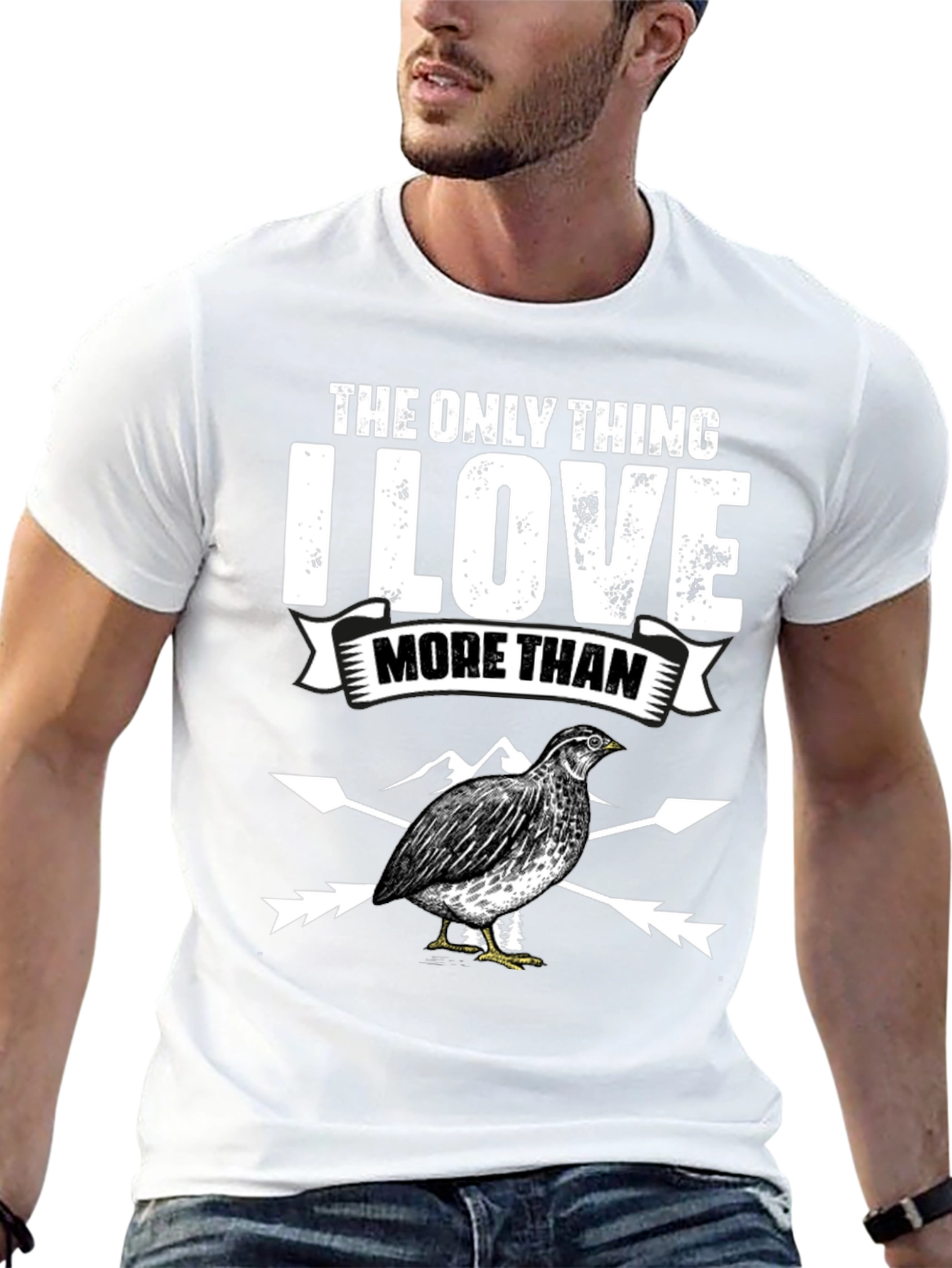 I Love Quail Hunting T-Shirt