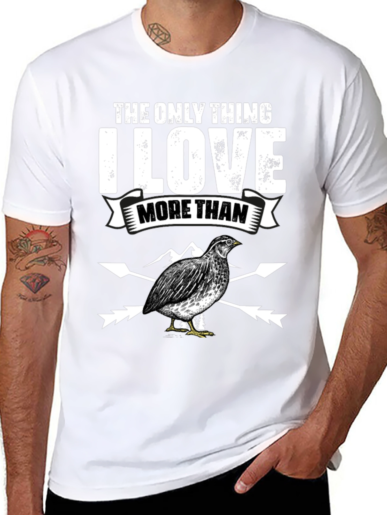 I Love Quail Hunting T-Shirt