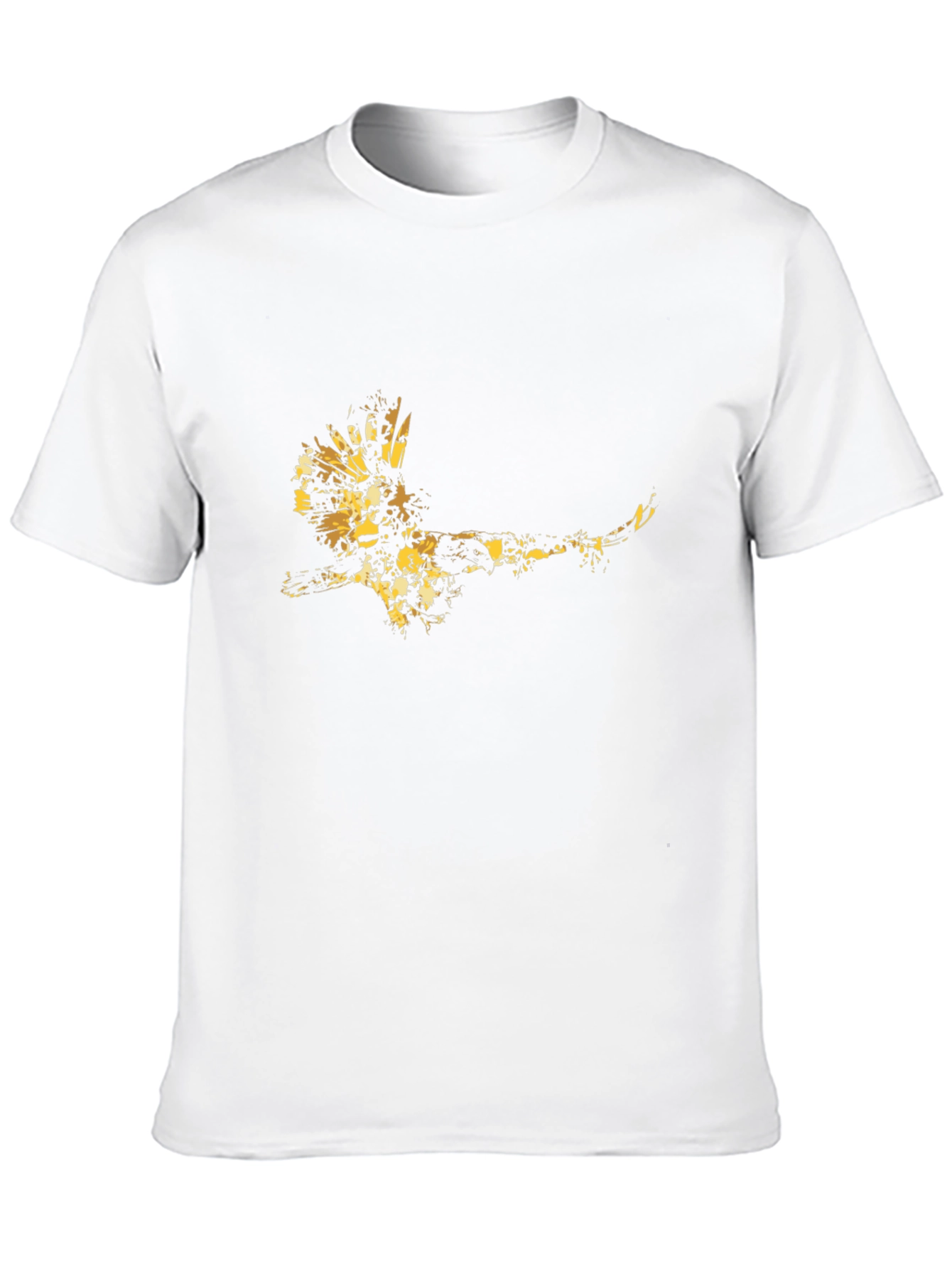 Golden Eagle Graphic Black Tee