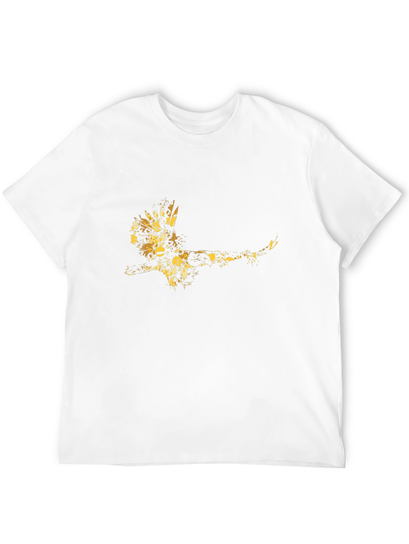 Golden Eagle Graphic Black Tee