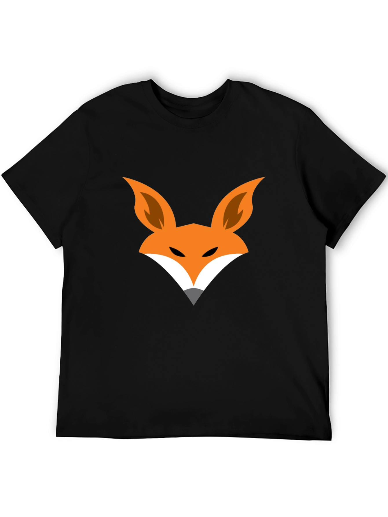 Fox Graphic Black T-Shirt - Modern Style