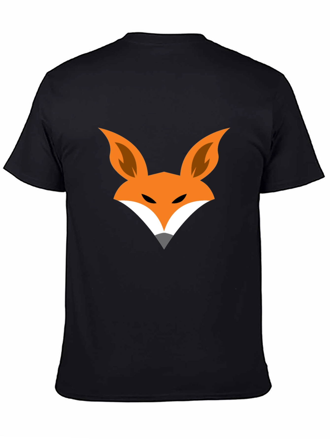 Fox Graphic Black T-Shirt - Modern Style