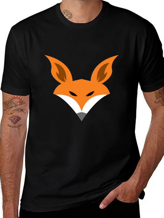 Fox Graphic Black T-Shirt - Modern Style
