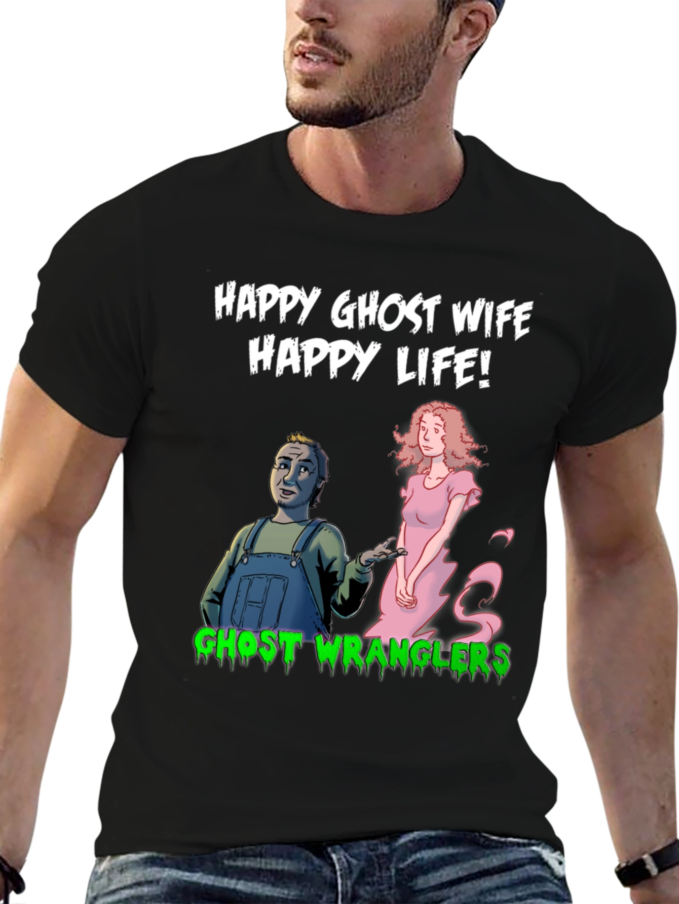 Happy Ghost Wife T-Shirt
