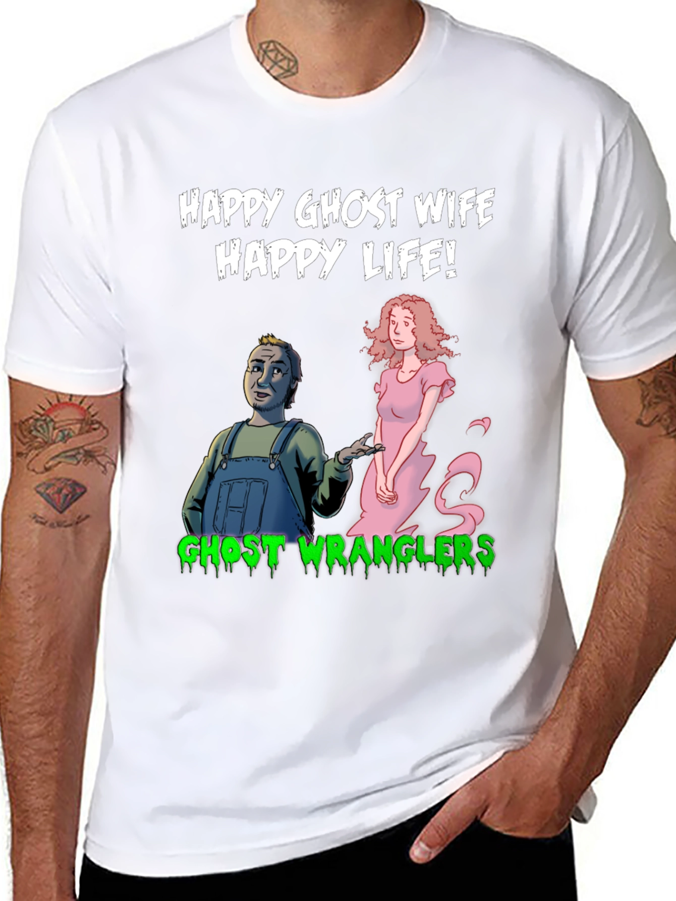 Happy Ghost Wife T-Shirt