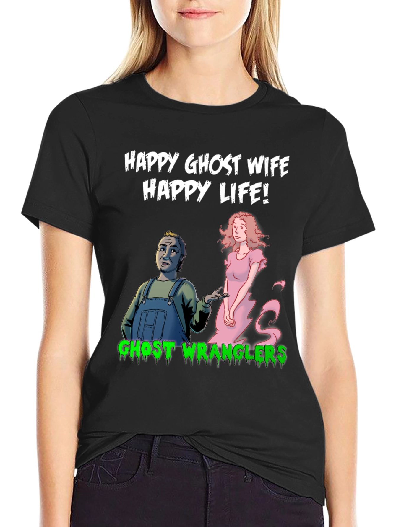 Happy Ghost Wife T-Shirt