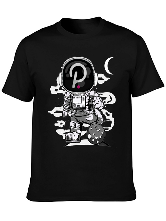 Polkadot Crypto Astronaut Graphic T-Shirt