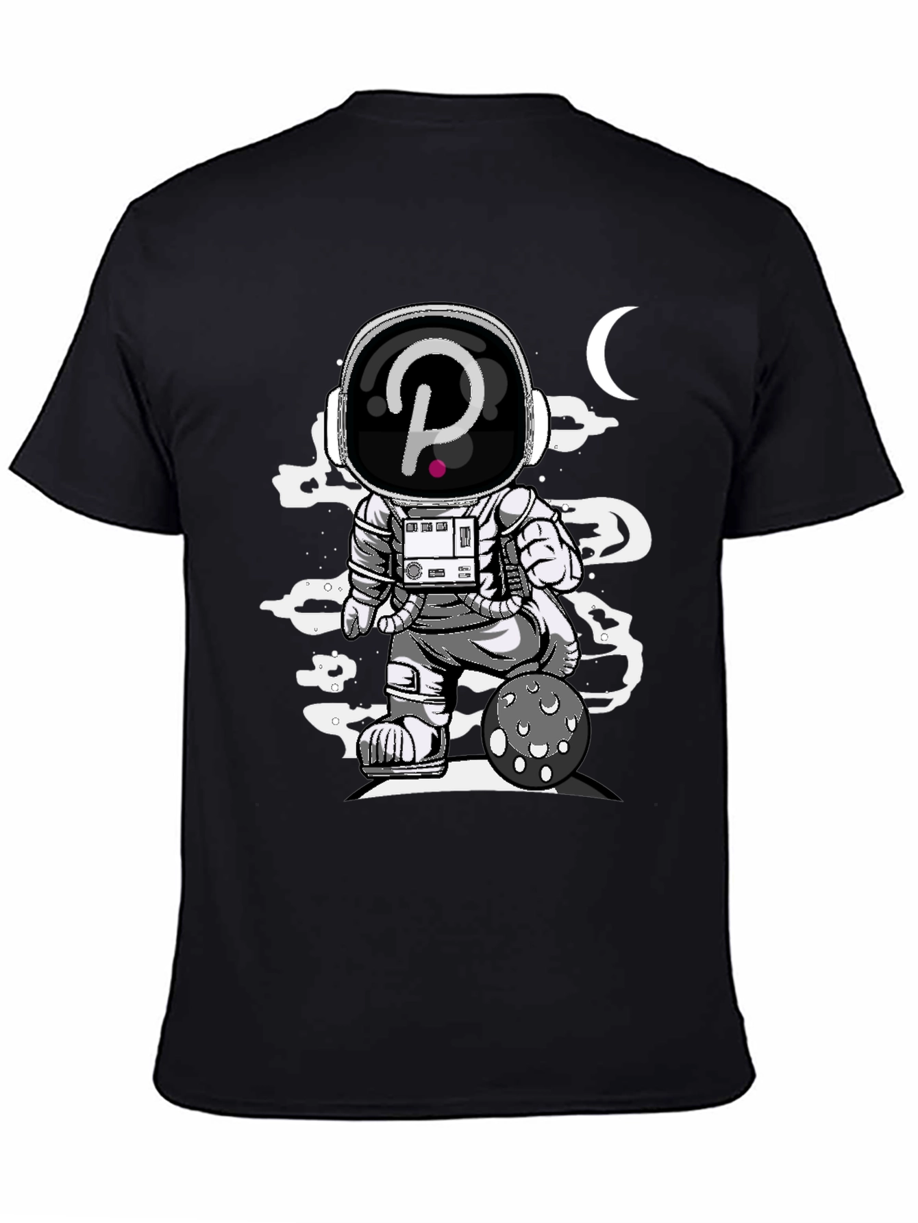 Polkadot Crypto Astronaut Graphic T-Shirt