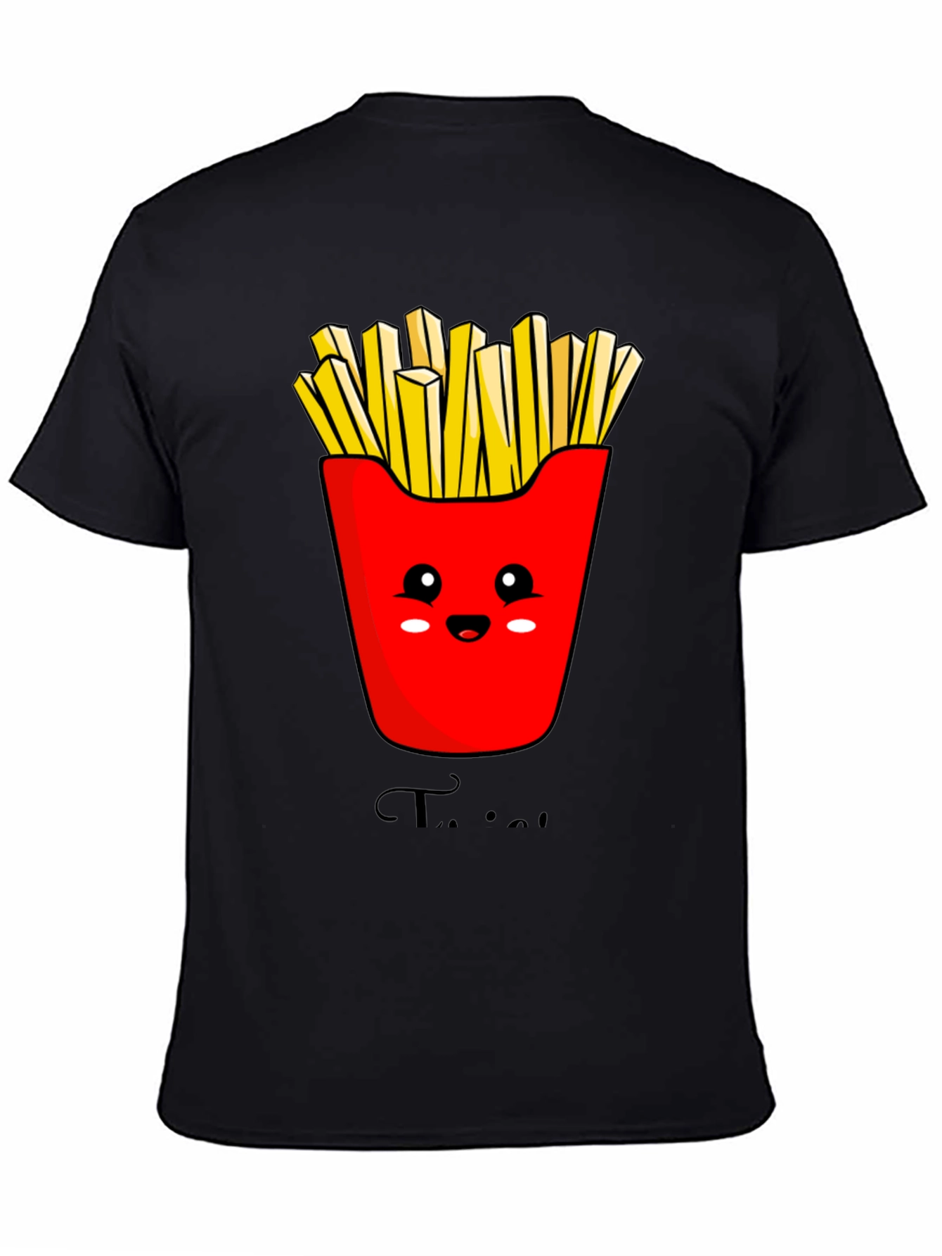 Cute Fries Graphic T-Shirt - Unisex Style