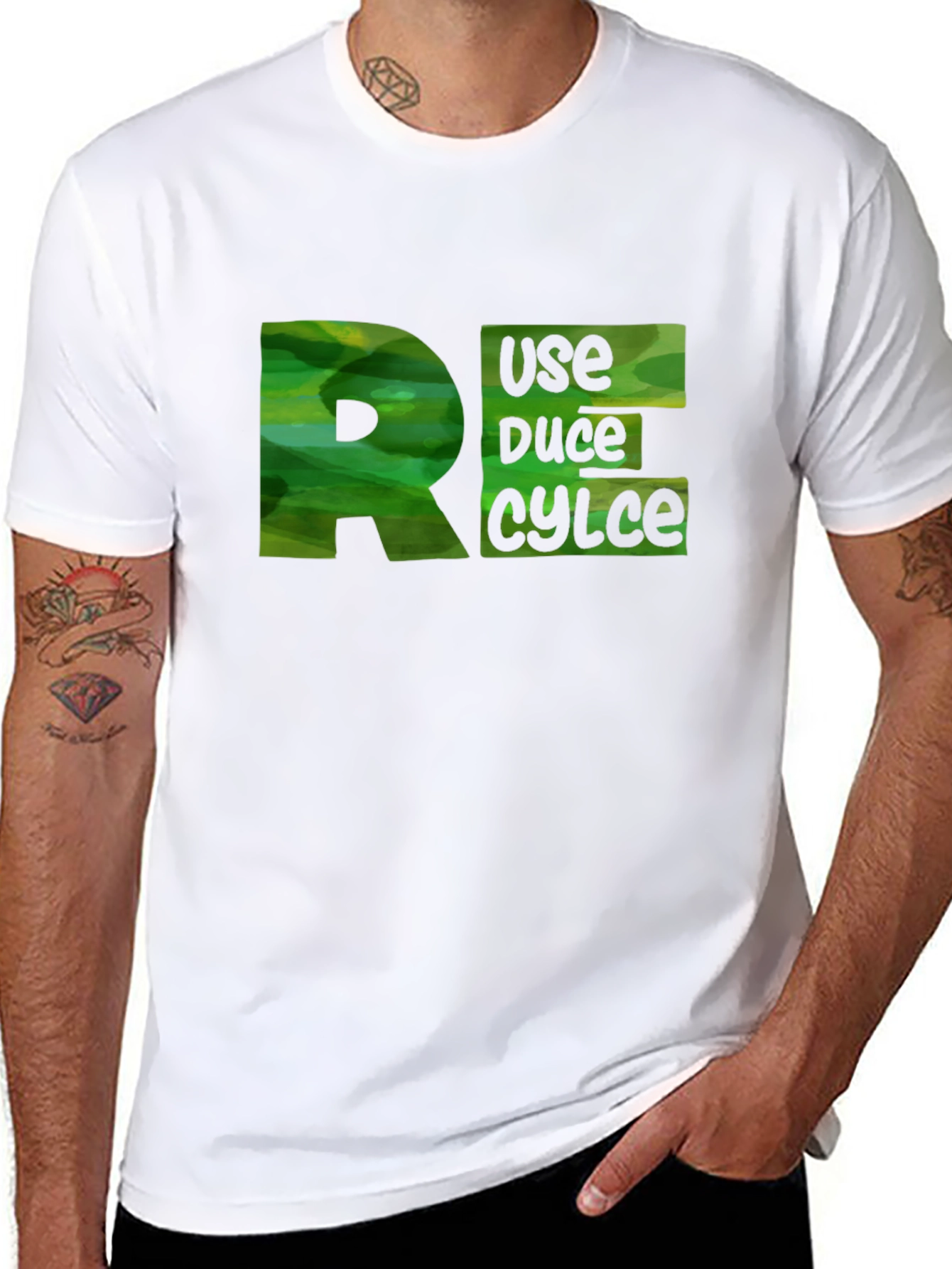 Eco-Friendly Recycle T-Shirt