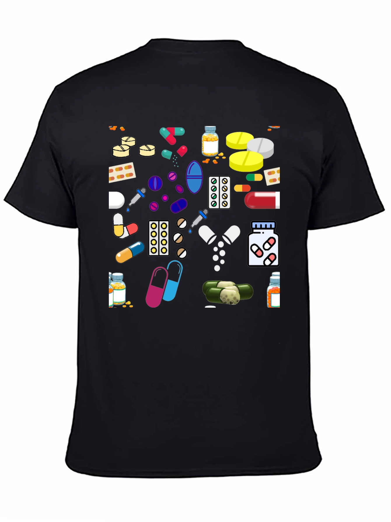 Pills & Capsules Graphic Tee - Novelty Print Shirt
