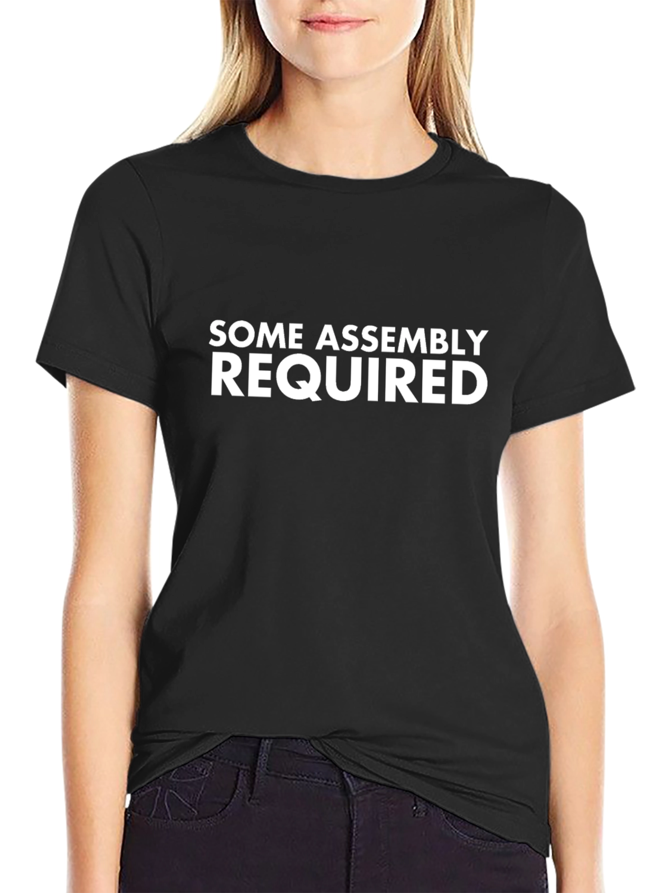 Some Assembly Required T-Shirt - Funny Sarcastic Tee