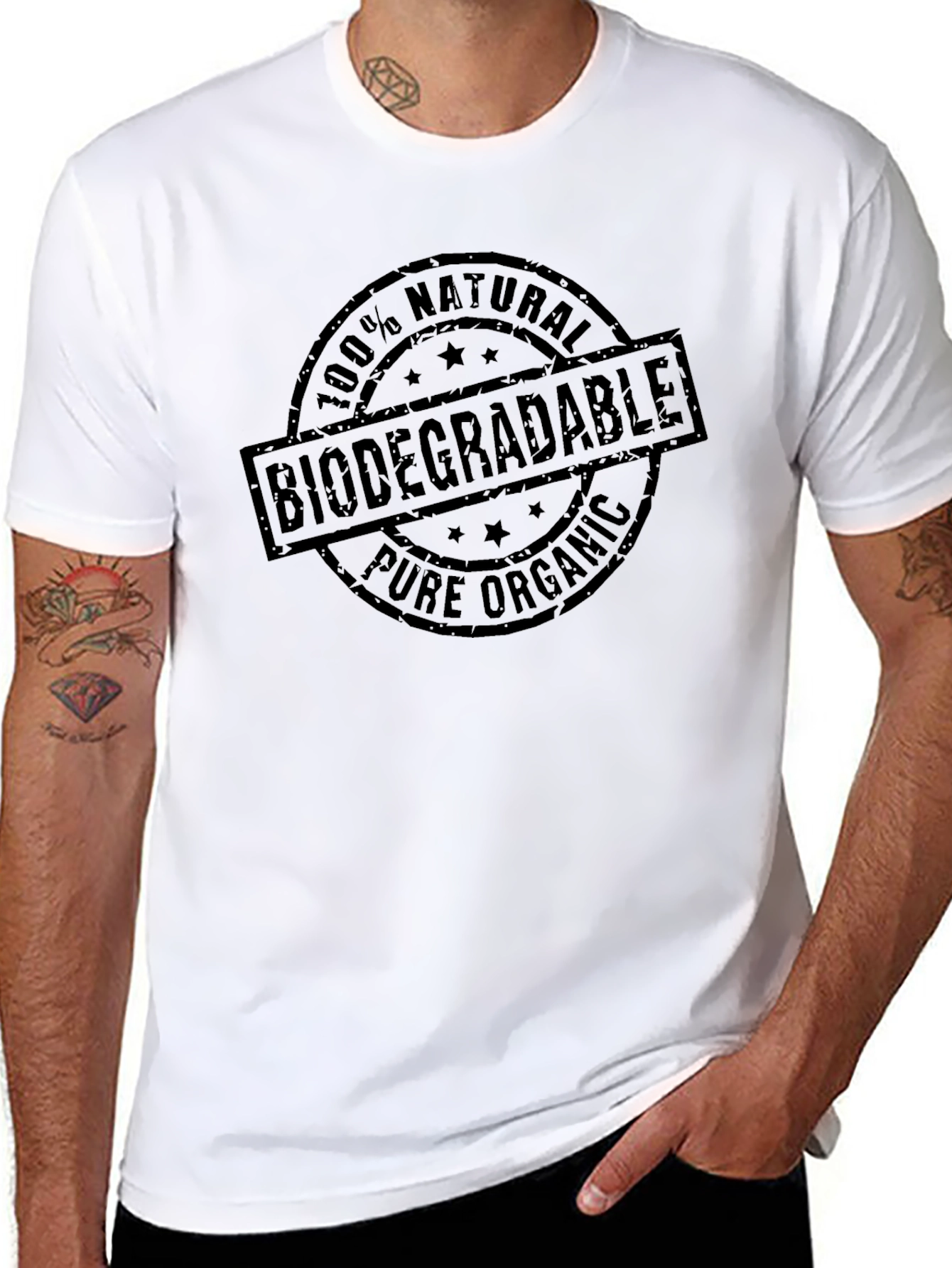 Biodegradable Organic Cotton T-Shirt