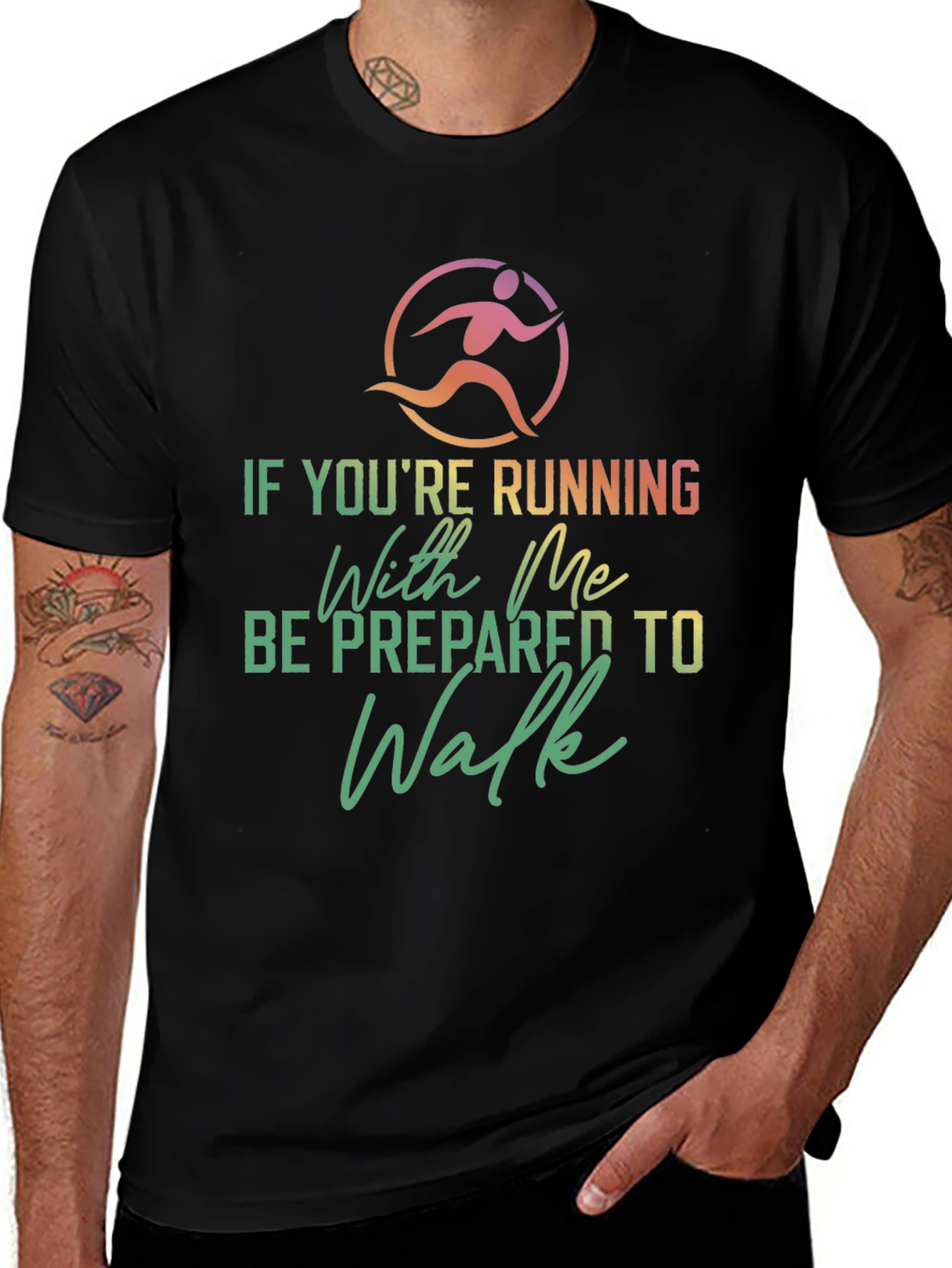 Funny Running T-Shirt: Be Prepared to Walk