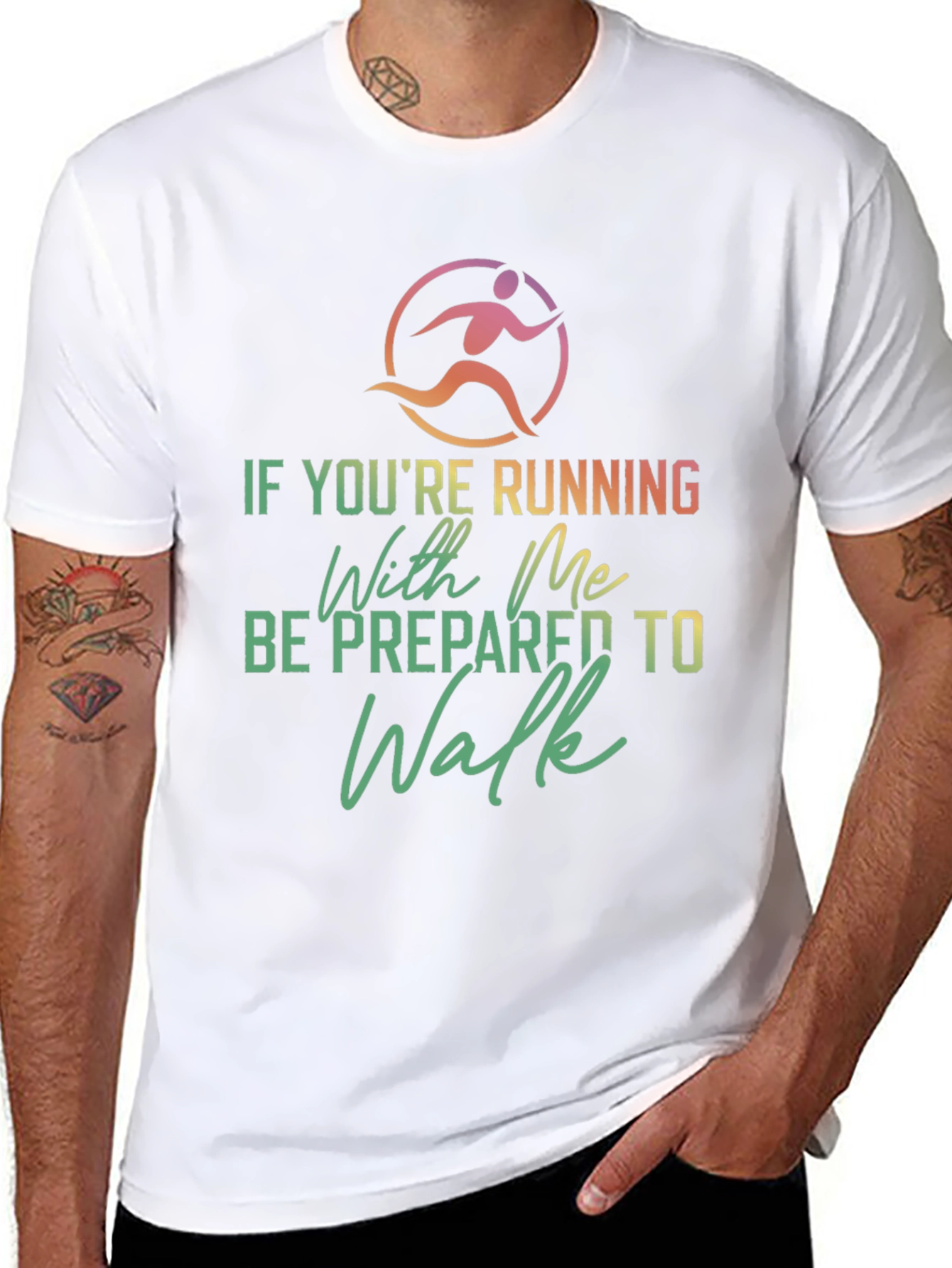 Funny Running T-Shirt: Be Prepared to Walk
