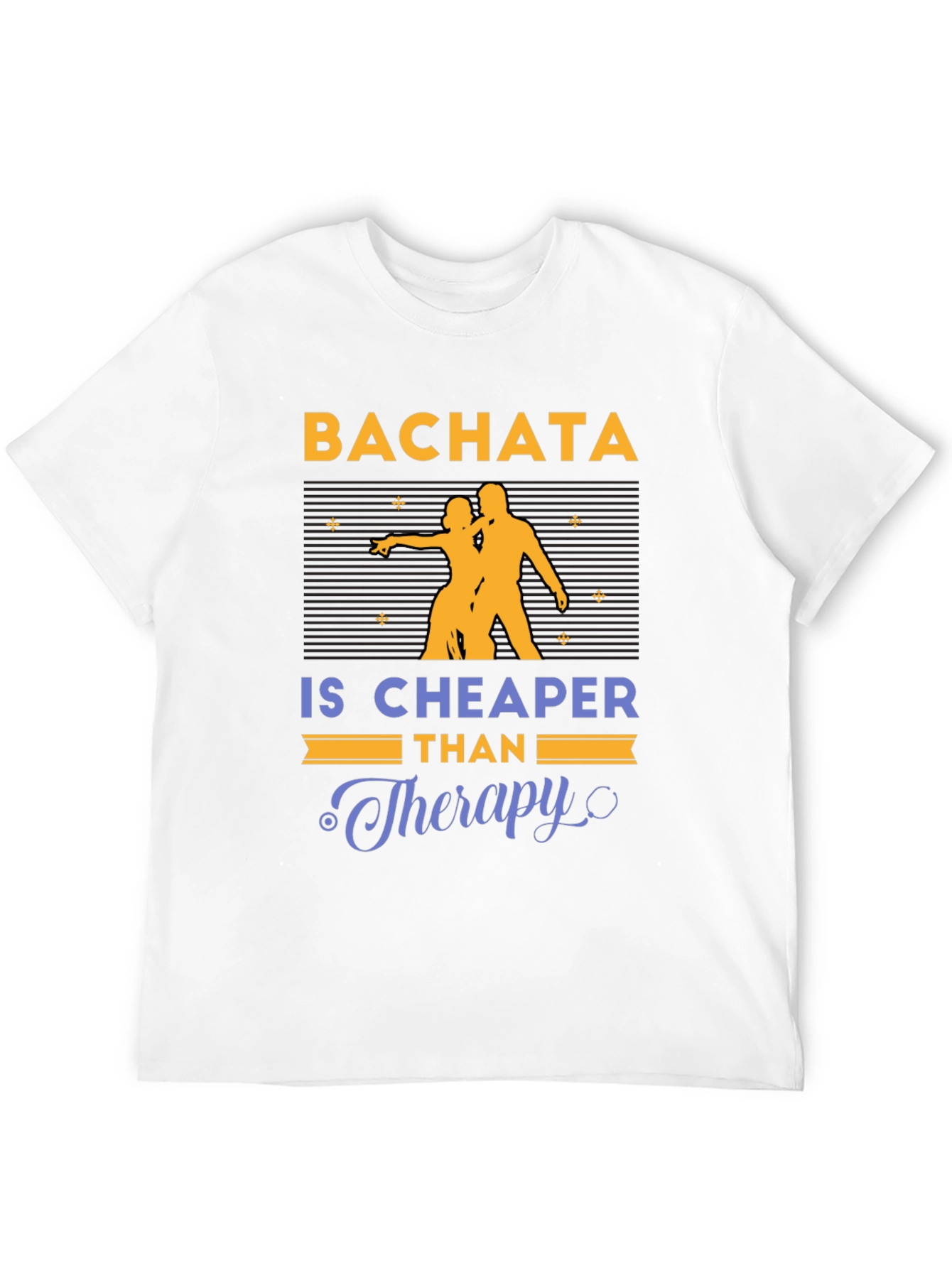 Bachata Cheaper Than Therapy Graphic T-Shirt