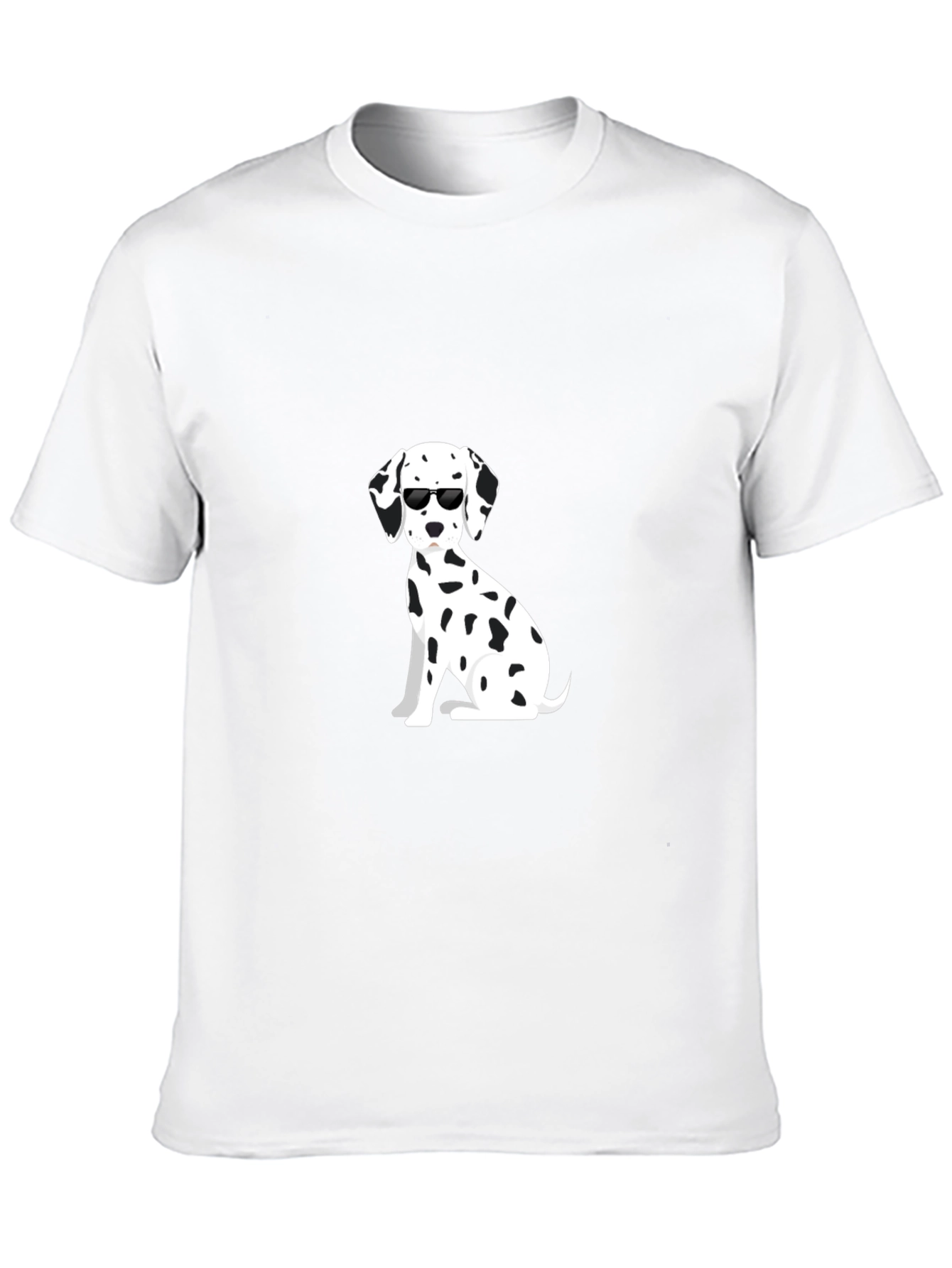 Cool Dalmatian Dog Graphic T-Shirt