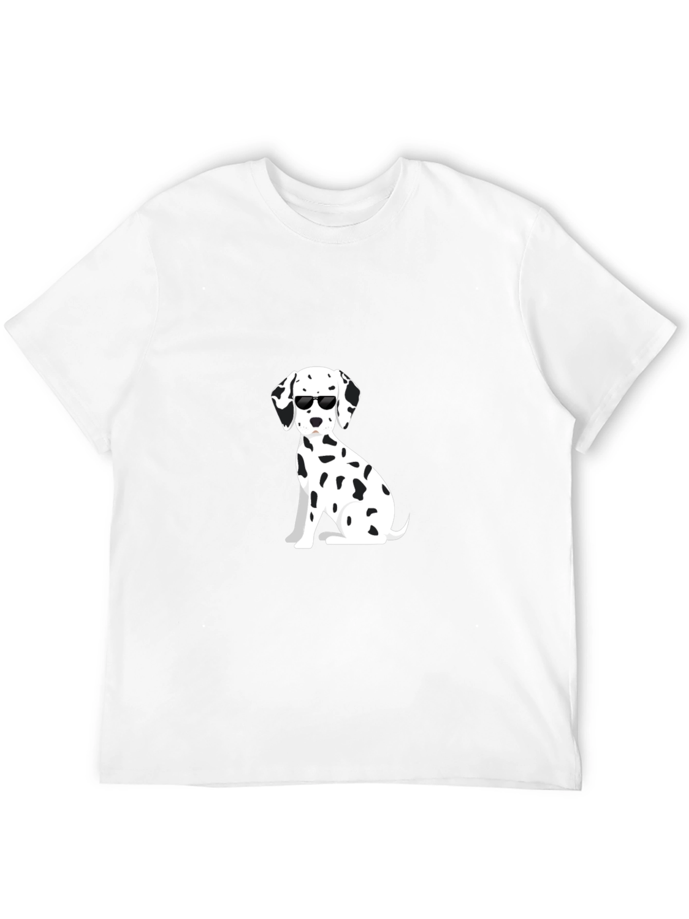 Cool Dalmatian Dog Graphic T-Shirt