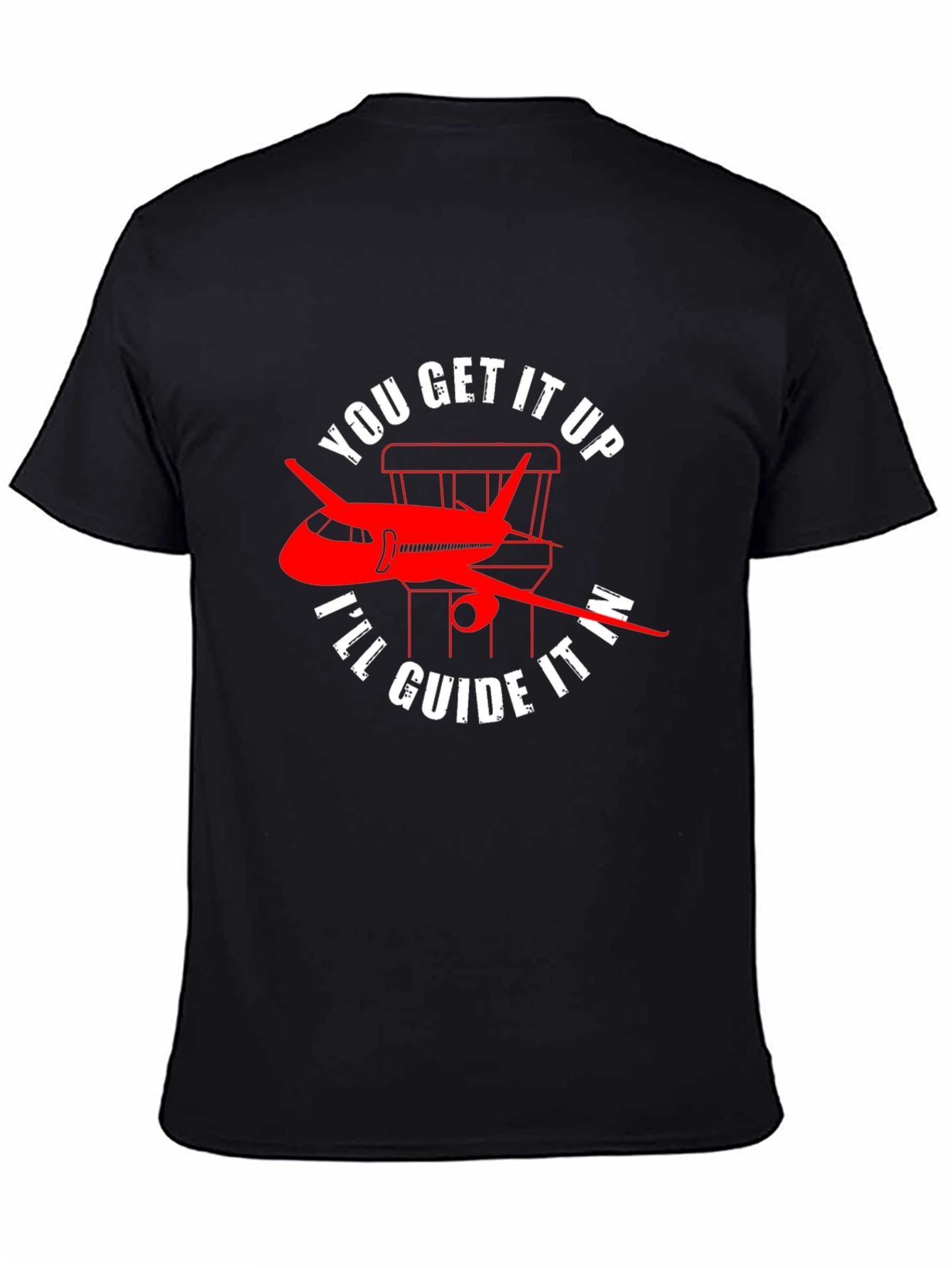 Pilot Guide Airplane T-Shirt
