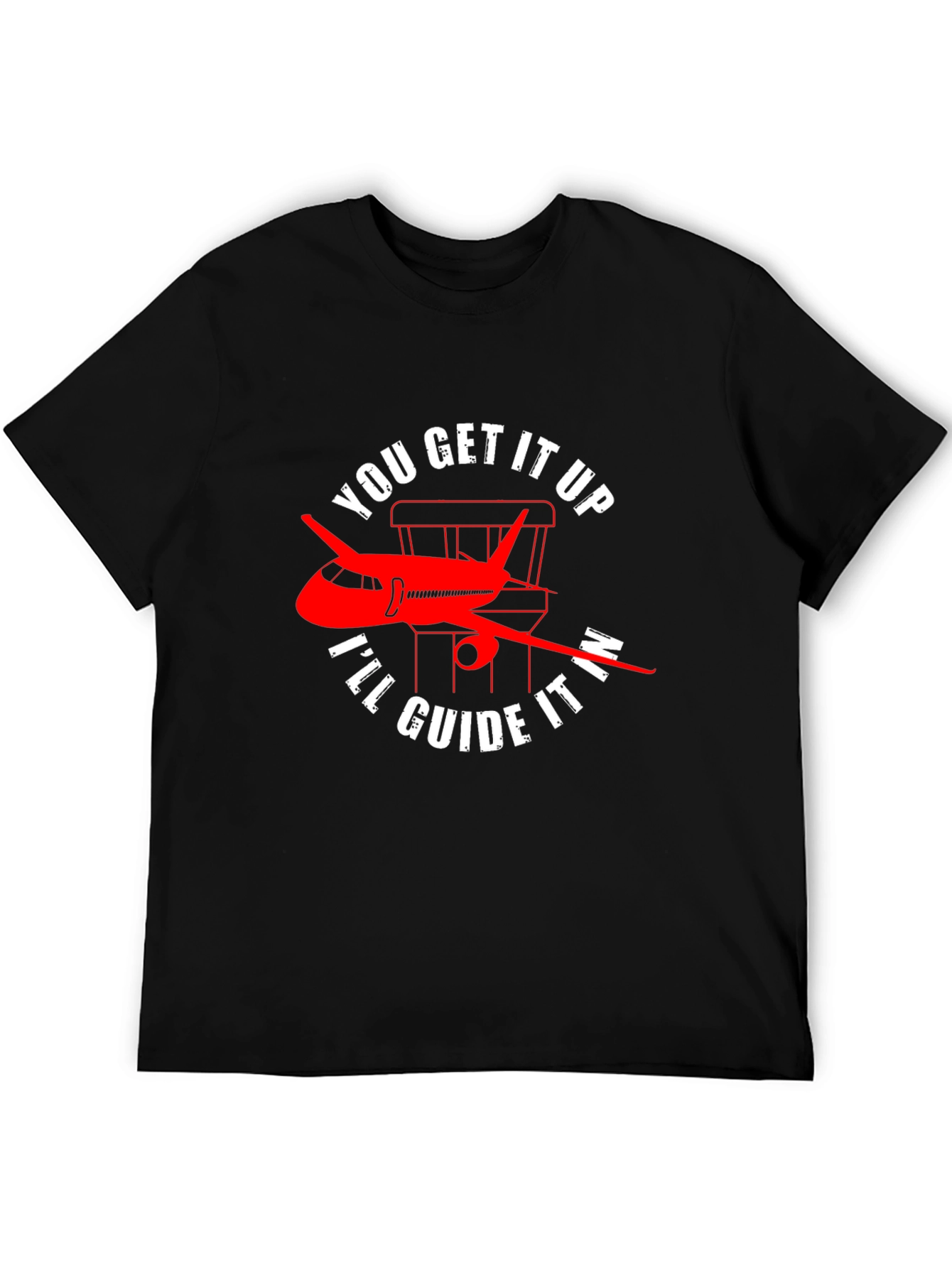 Pilot Guide Airplane T-Shirt