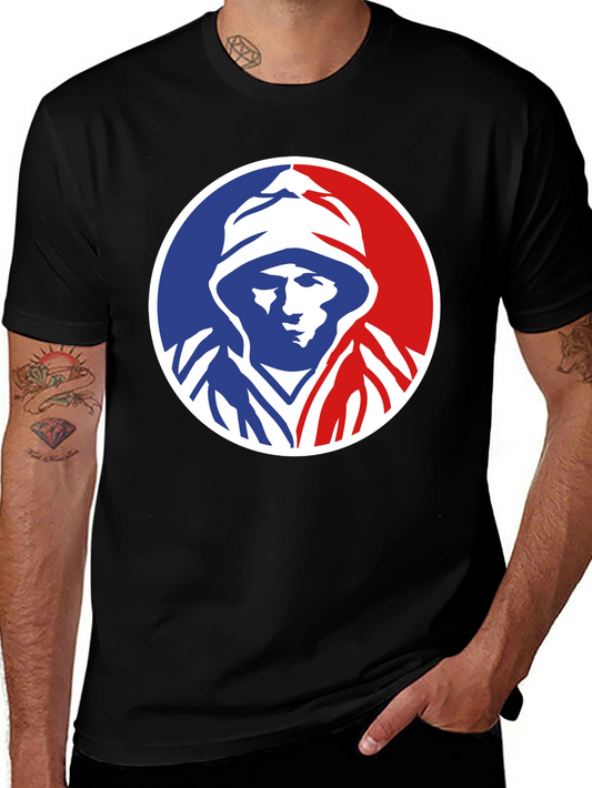 Patriotic Fisherman T-Shirt: USA Colors