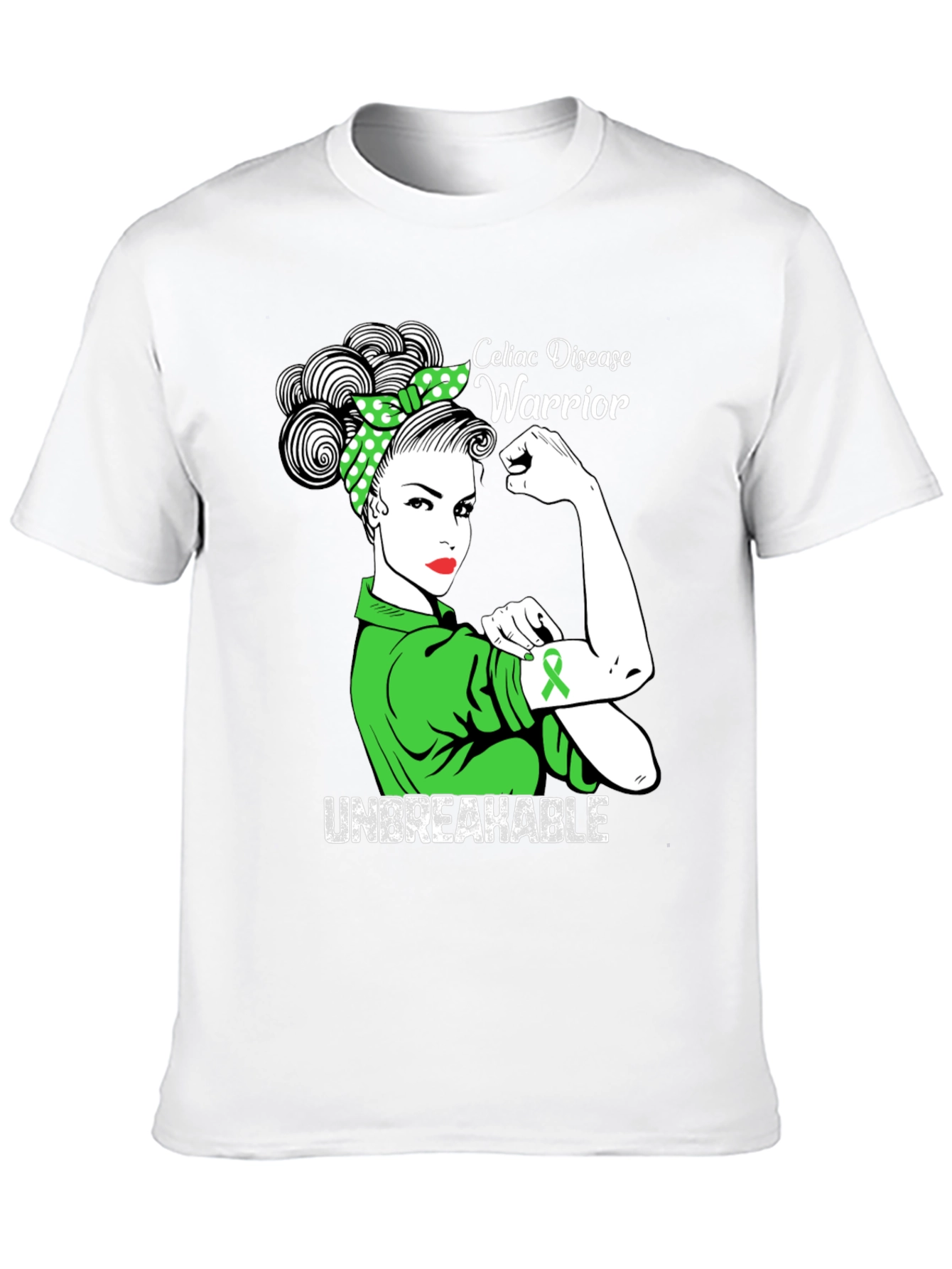 Celiac Disease Warrior T-Shirt - Unbreakable Awareness