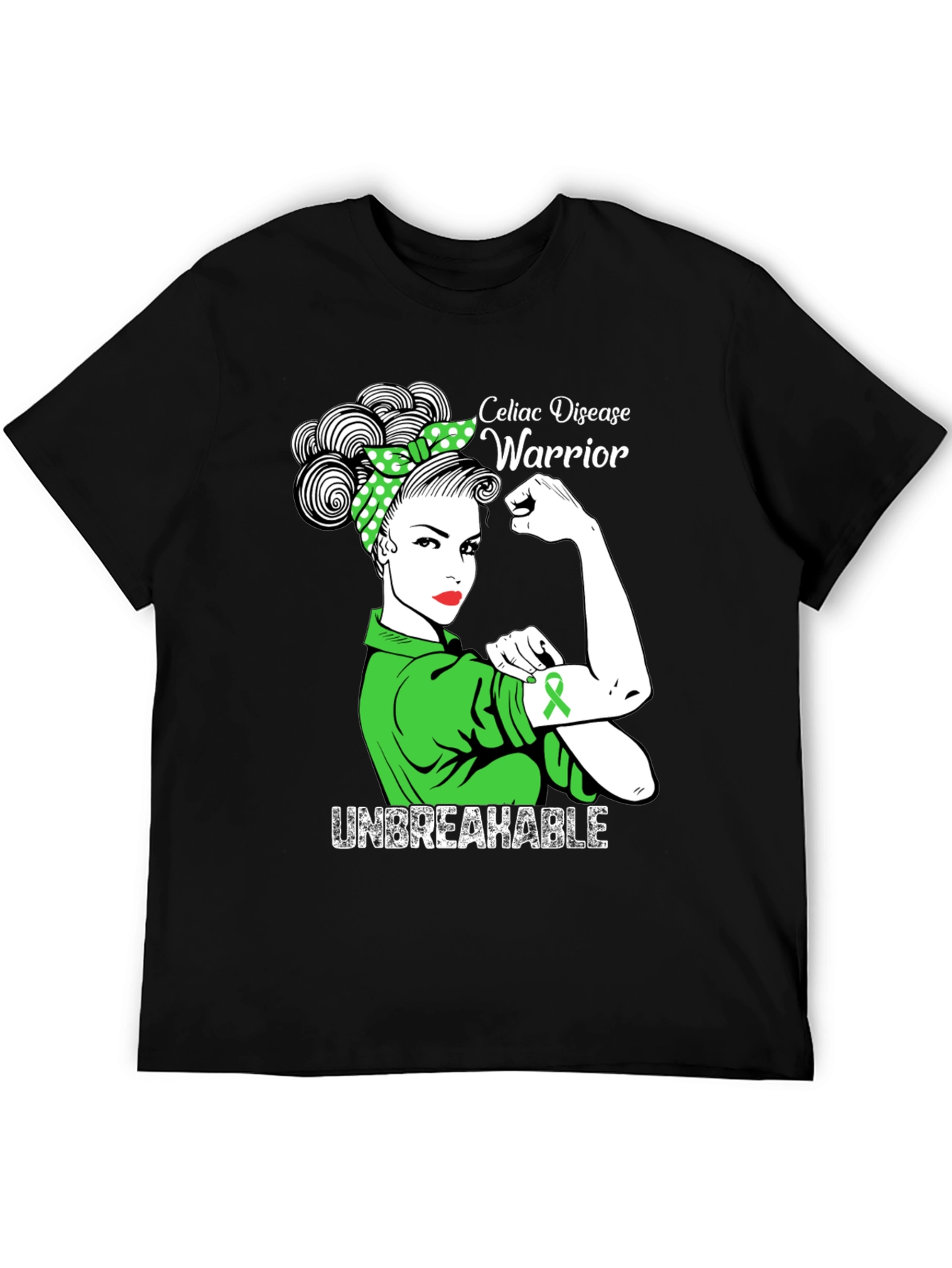 Celiac Disease Warrior T-Shirt - Unbreakable Awareness
